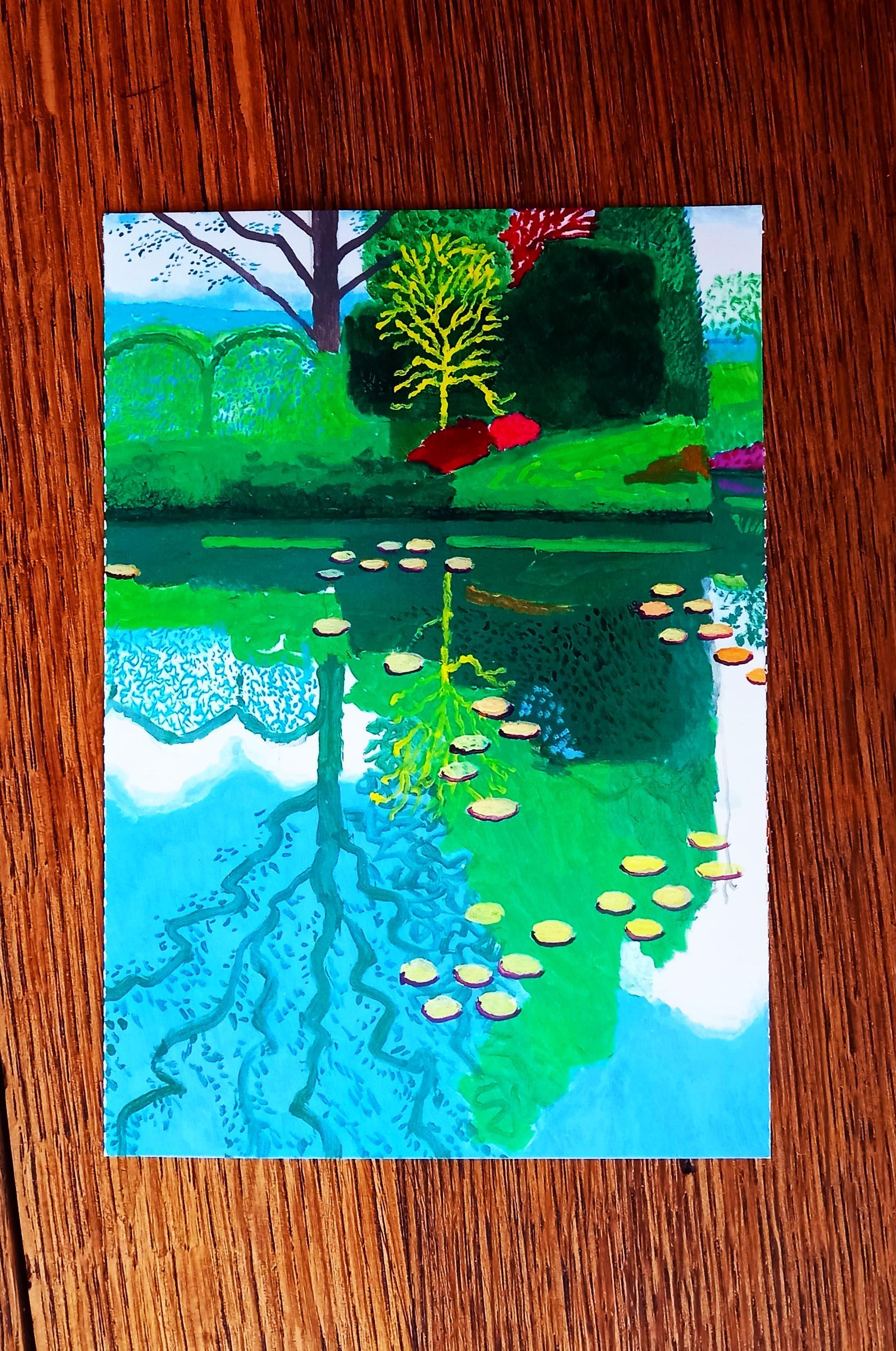 troc de troc carte d'art "giverny". image 0