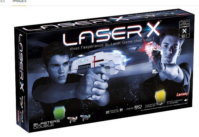 troc de troc recherche jouet lansay- pistolets laser x - 88016 image 0