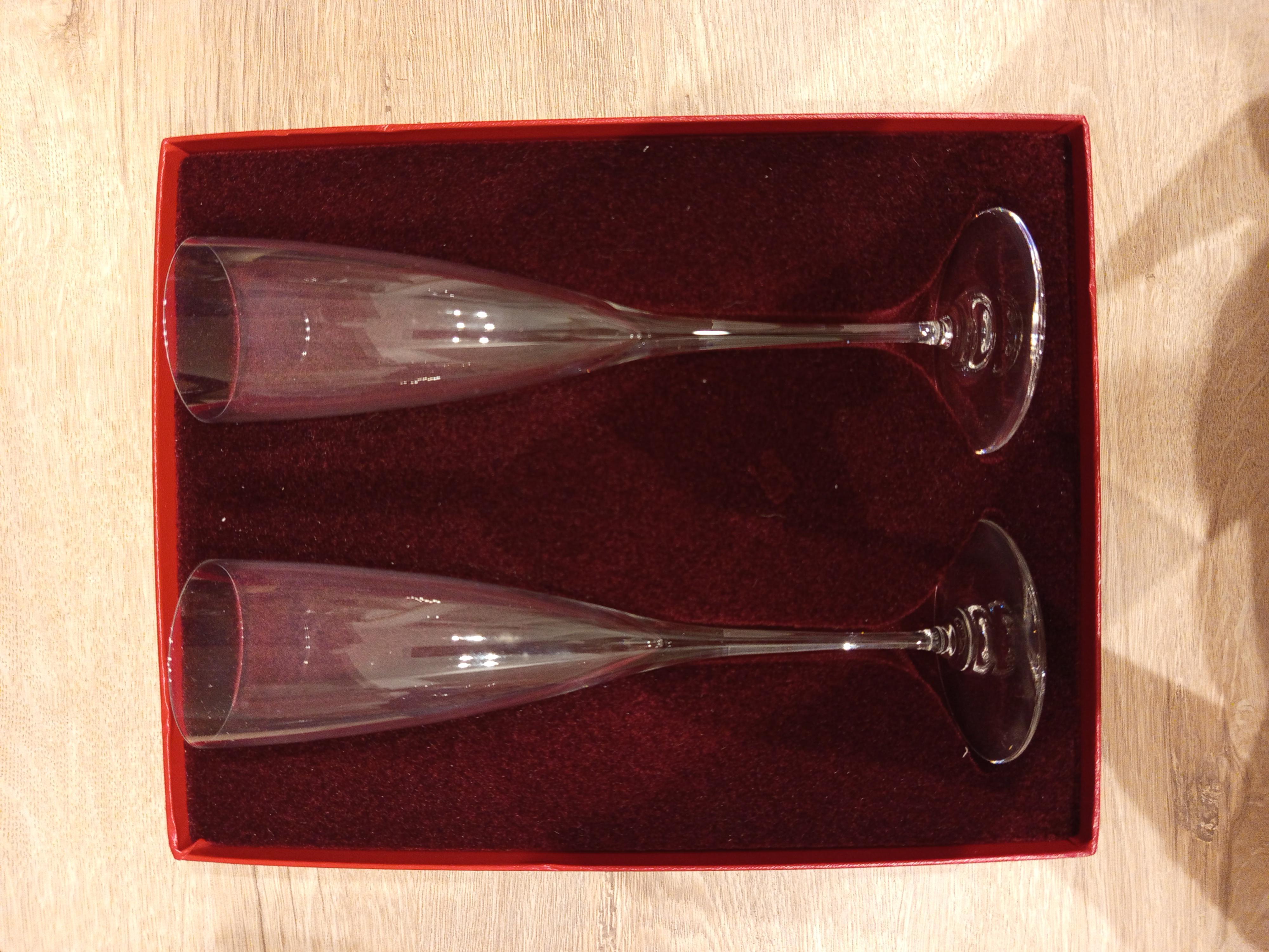 troc de troc flûtes dom pérignon baccarat image 1