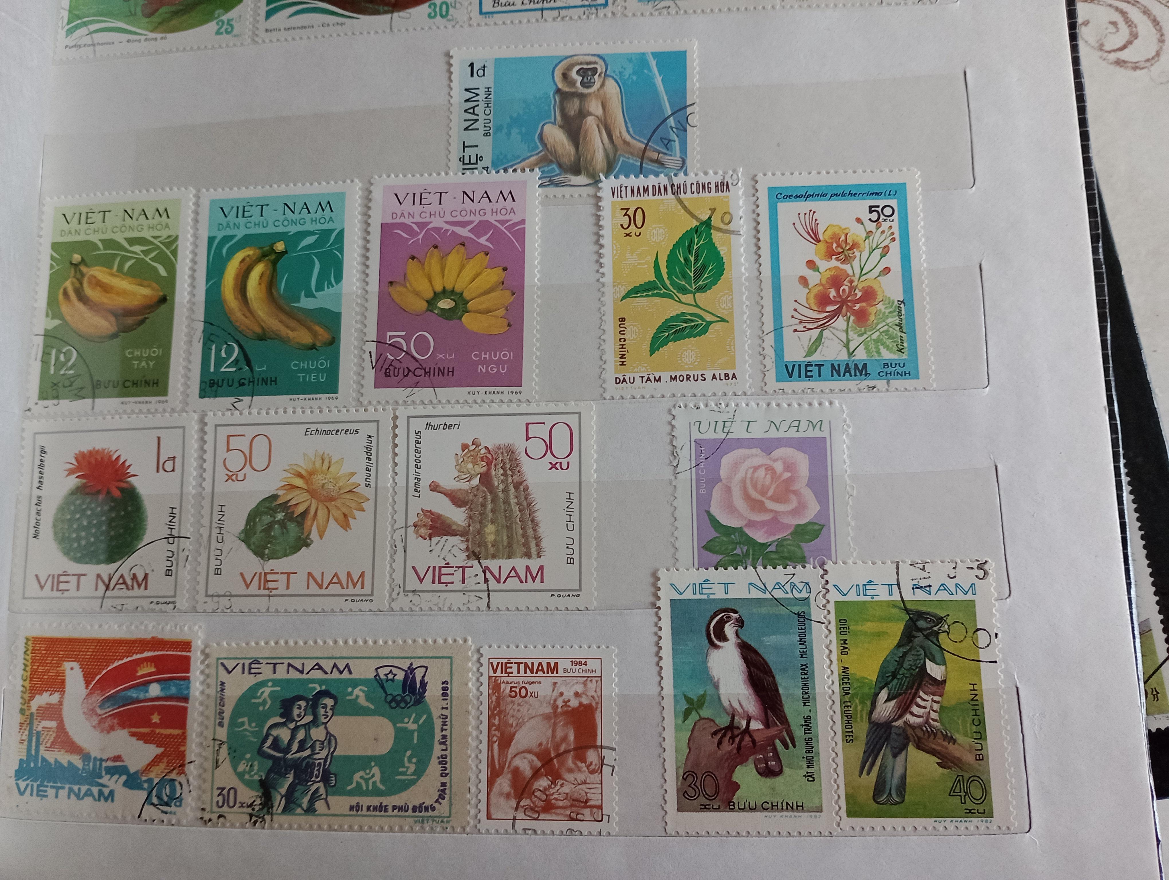 troc de troc réservé noursef lot de 29 timbres vietnam image 2