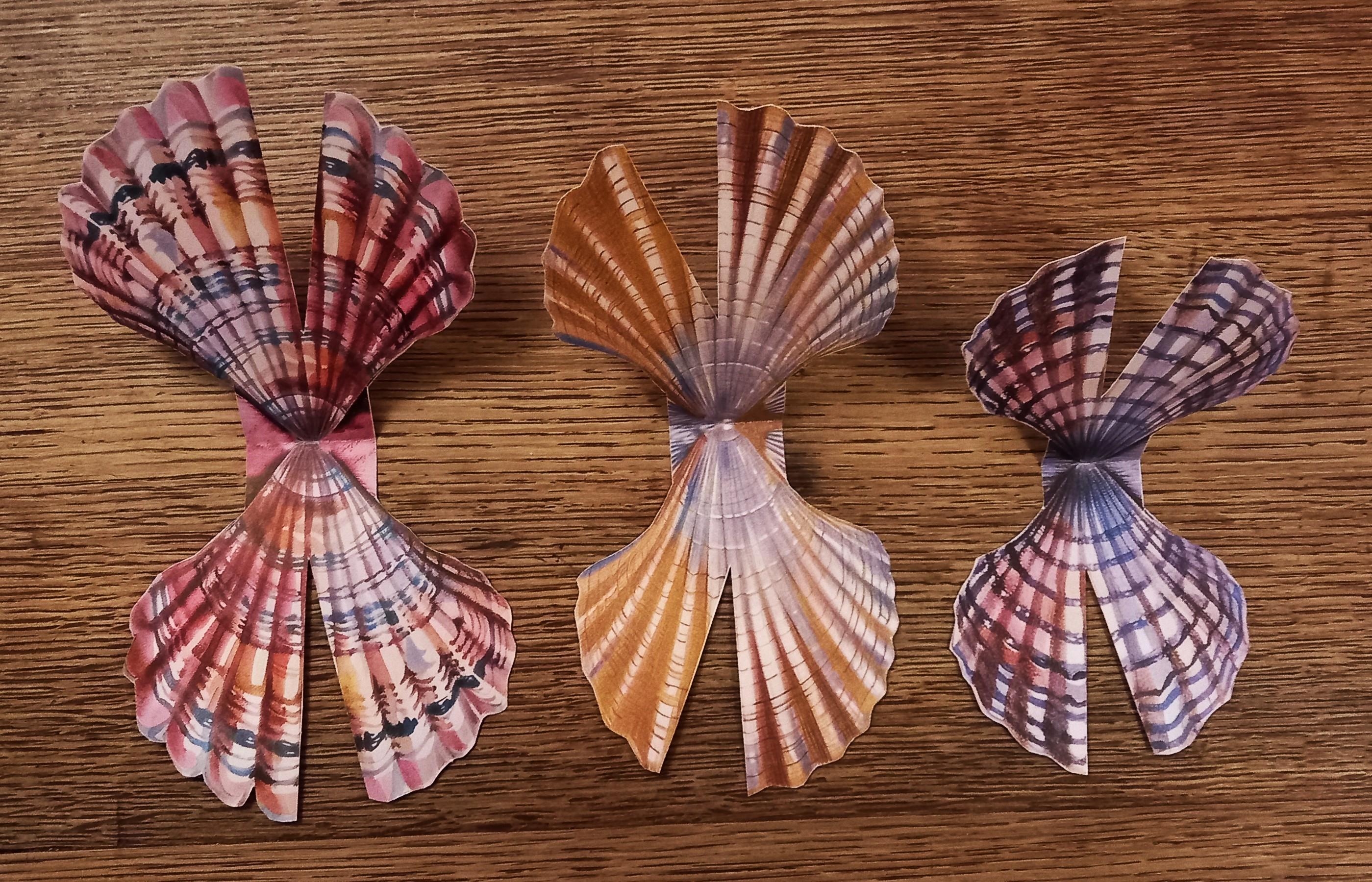 troc de troc 3 étiquettes "coquilles st jacques". image 1