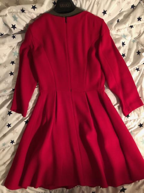 troc de troc robe rouge évasée zara taille s image 1