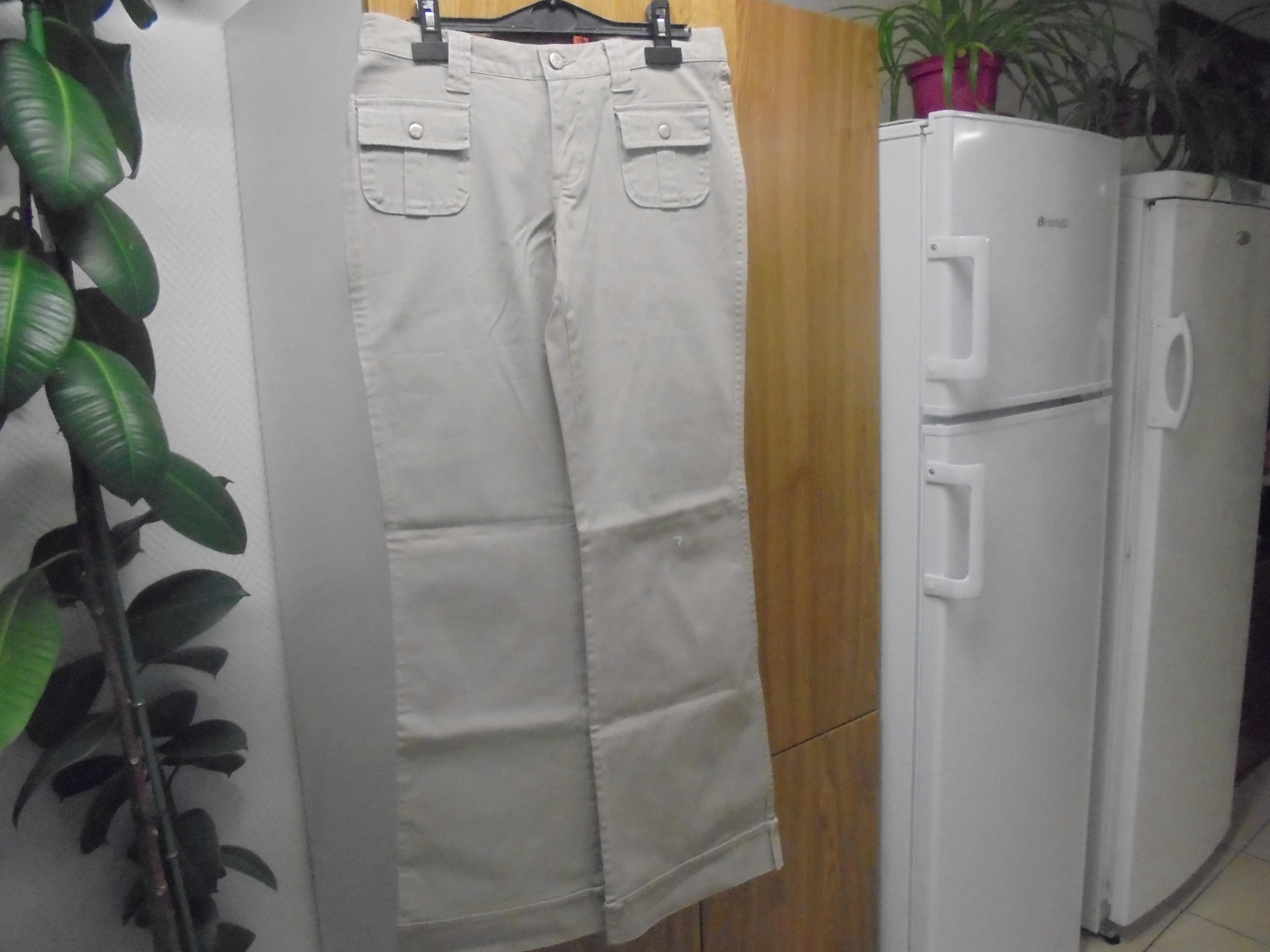 troc de troc pantalon large beige marque dolhouse taille 10  ans  6  noisettes image 0