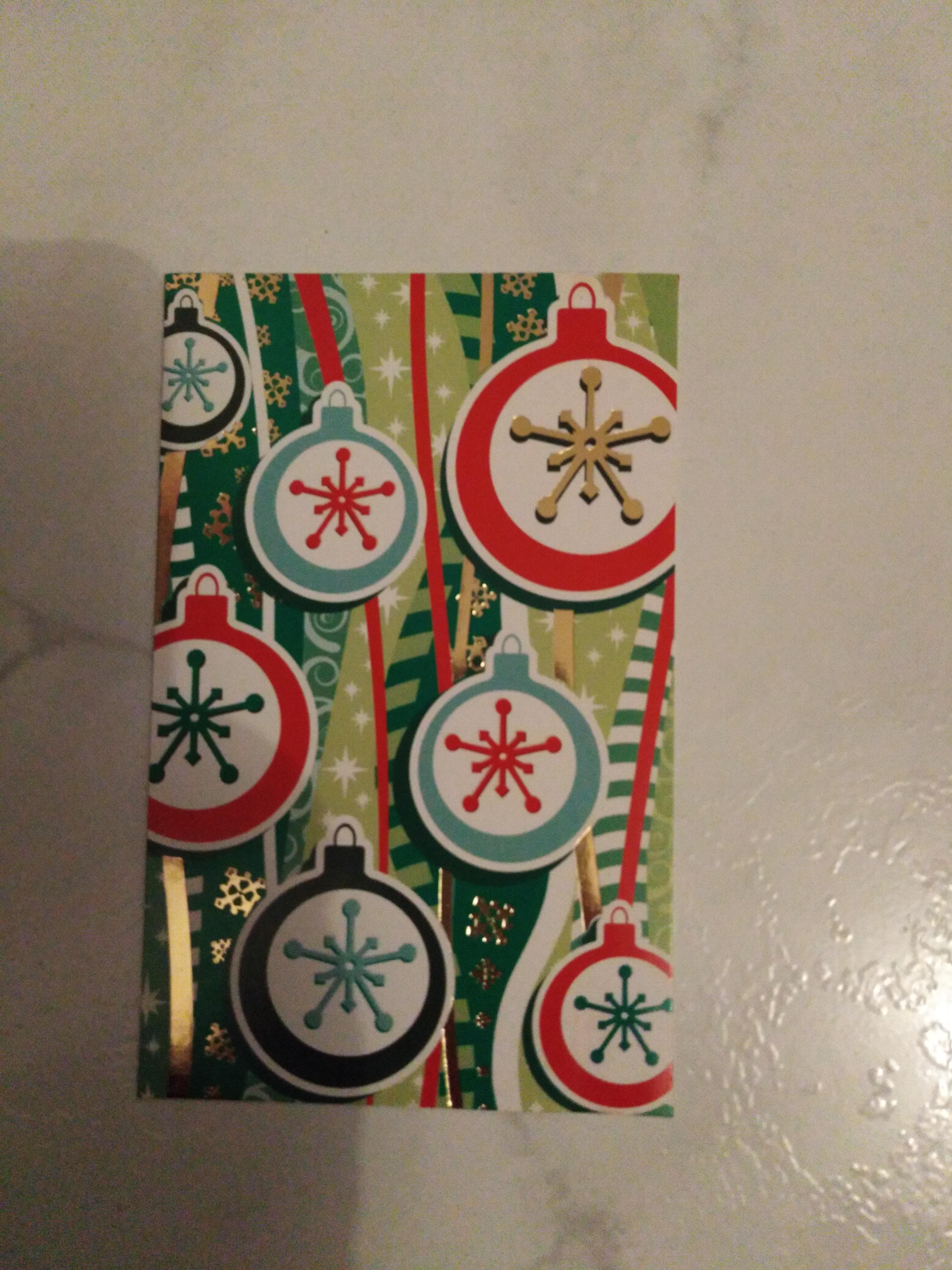 troc de troc carte noël avec enveloppe neuve image 0