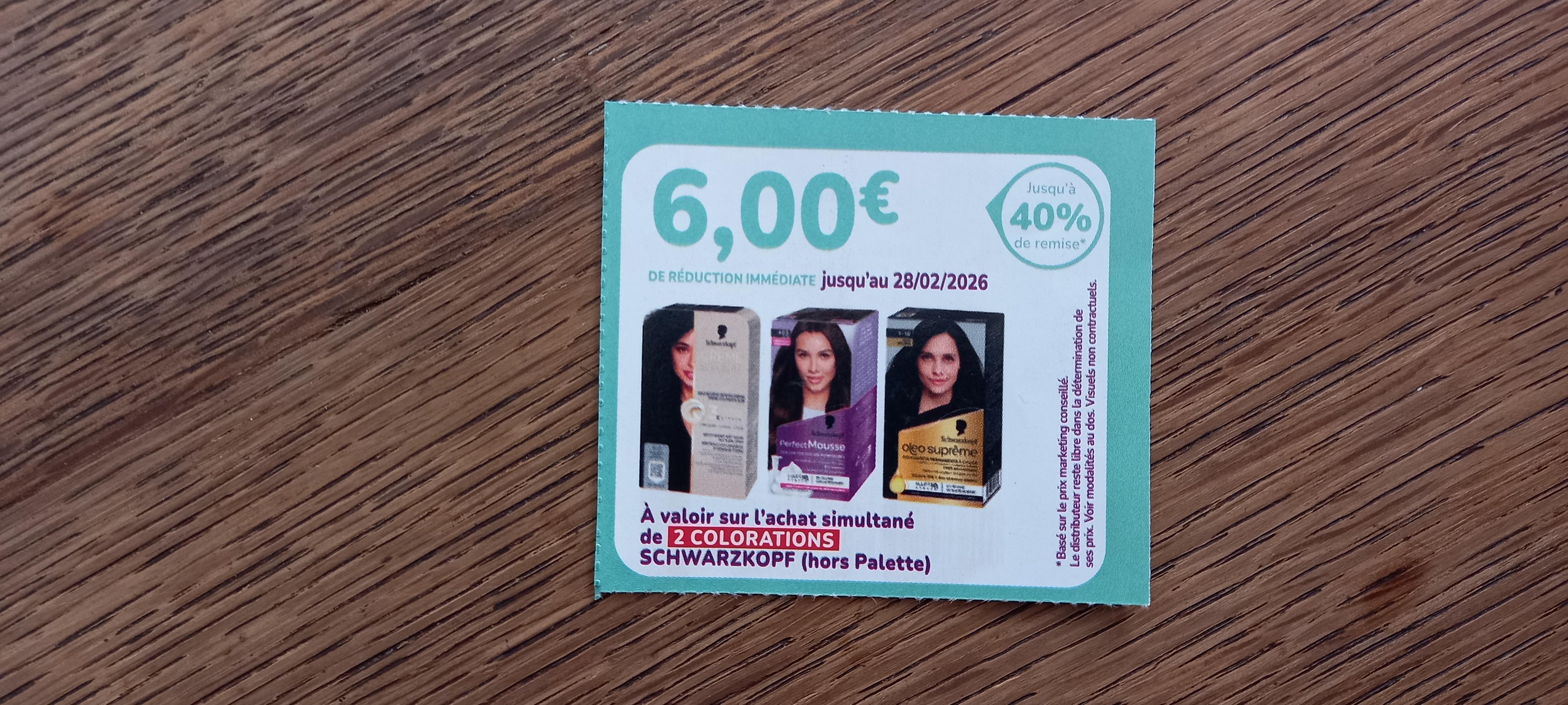 troc de troc bon de réduction schwarzkopf. image 0