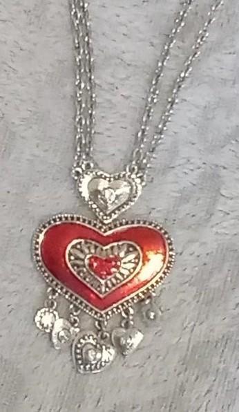 troc de troc reserver. collier femme coeur image 1