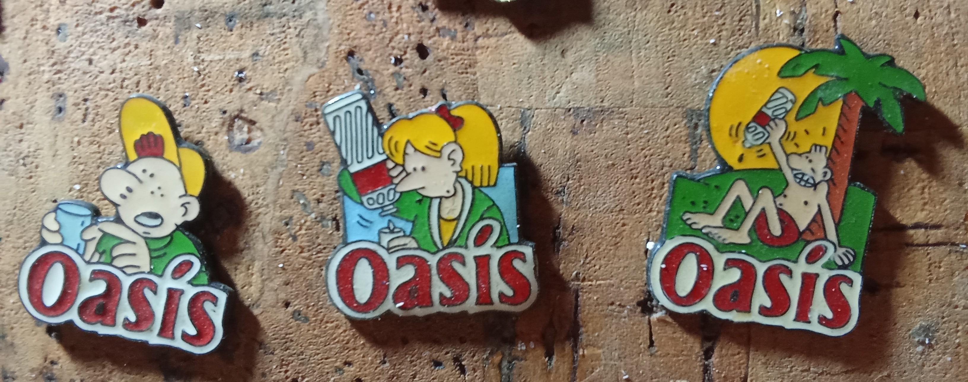 troc de troc lot pin's oasis image 0