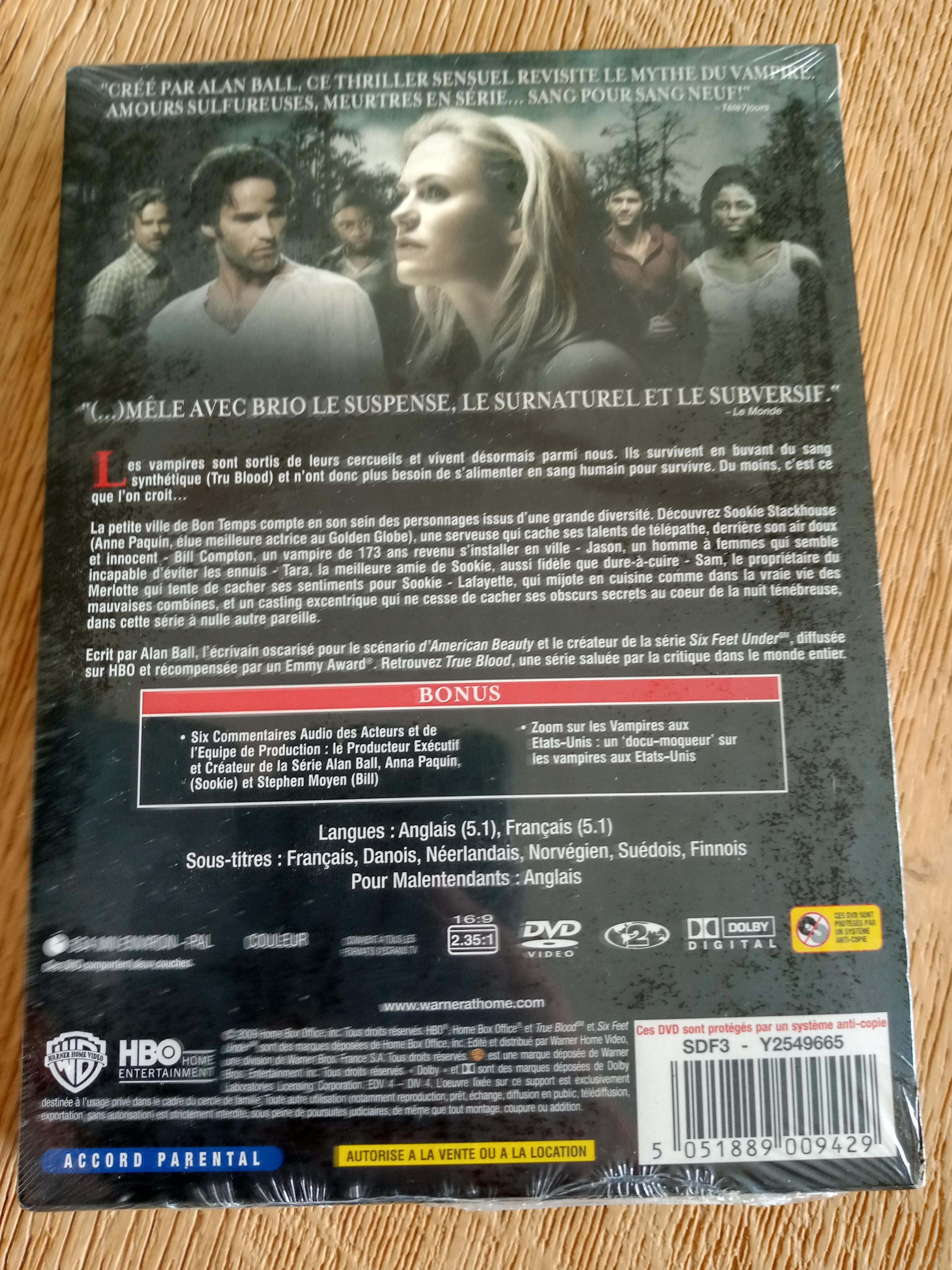 troc de troc a troquer : dvd saison 1 série true blood neuf emballé image 1