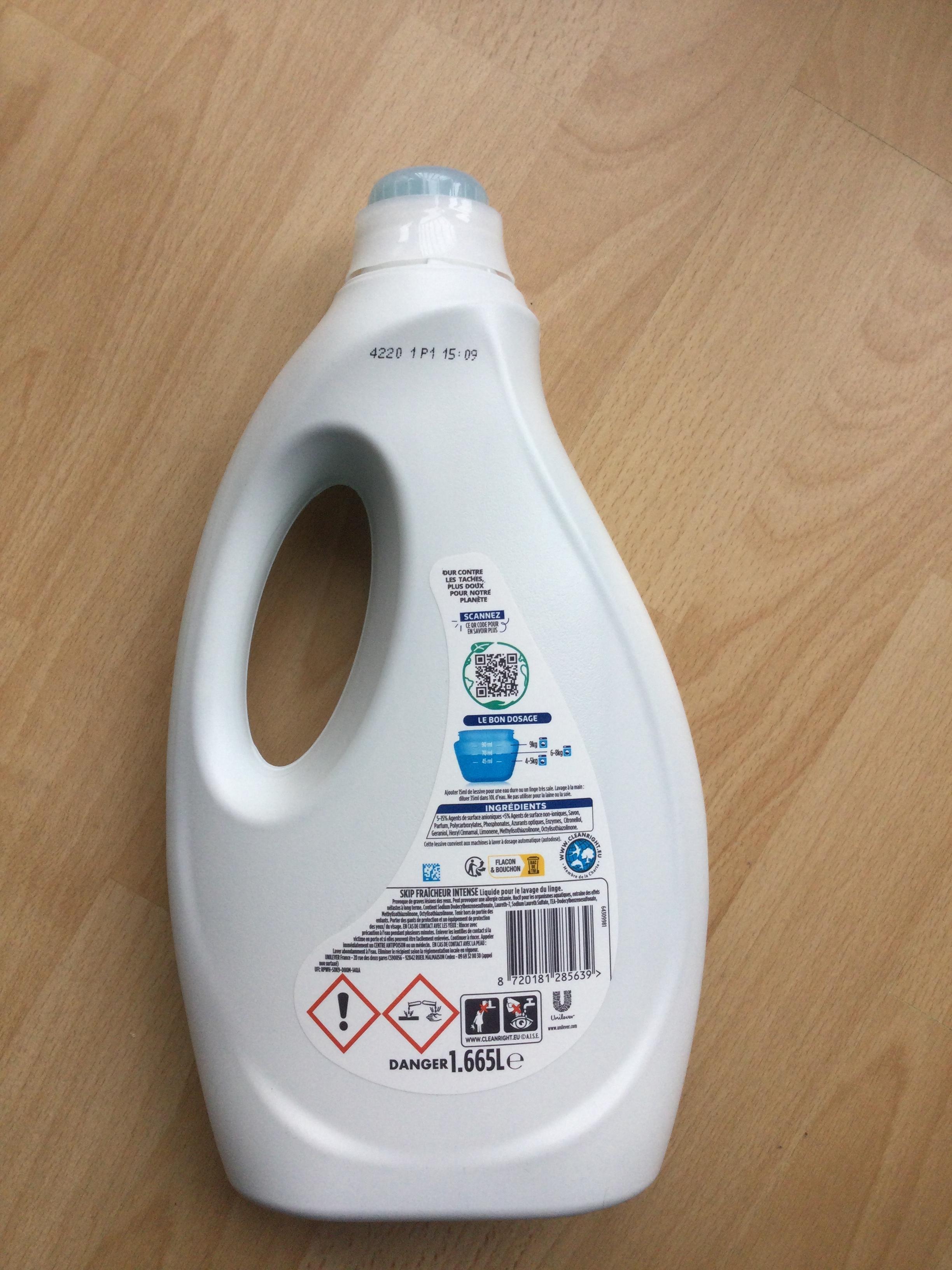 troc de troc lessive liquide skip fraîcheur intense 37 lavages image 1