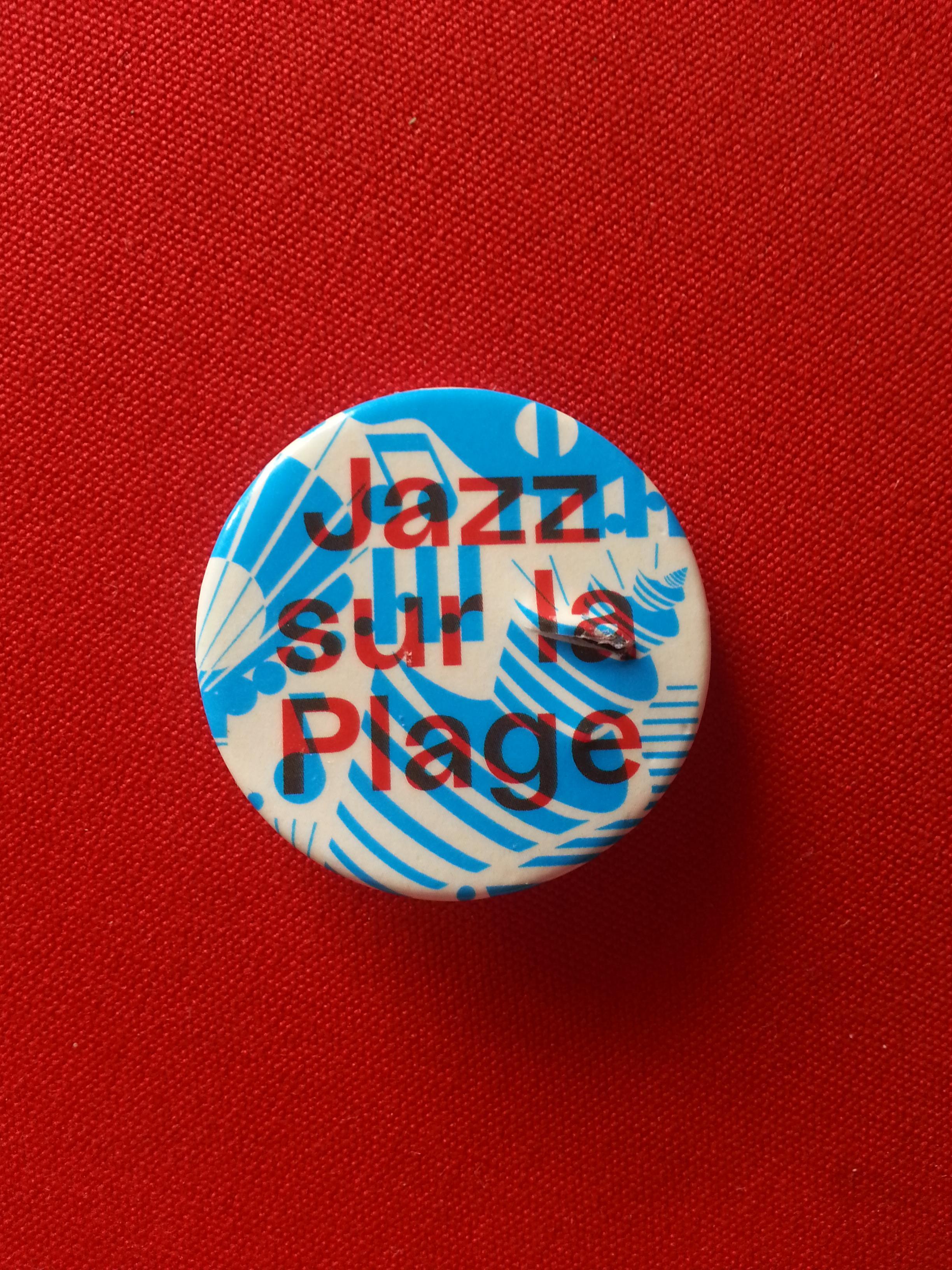 troc de troc badge " jazz sur la plage" image 0