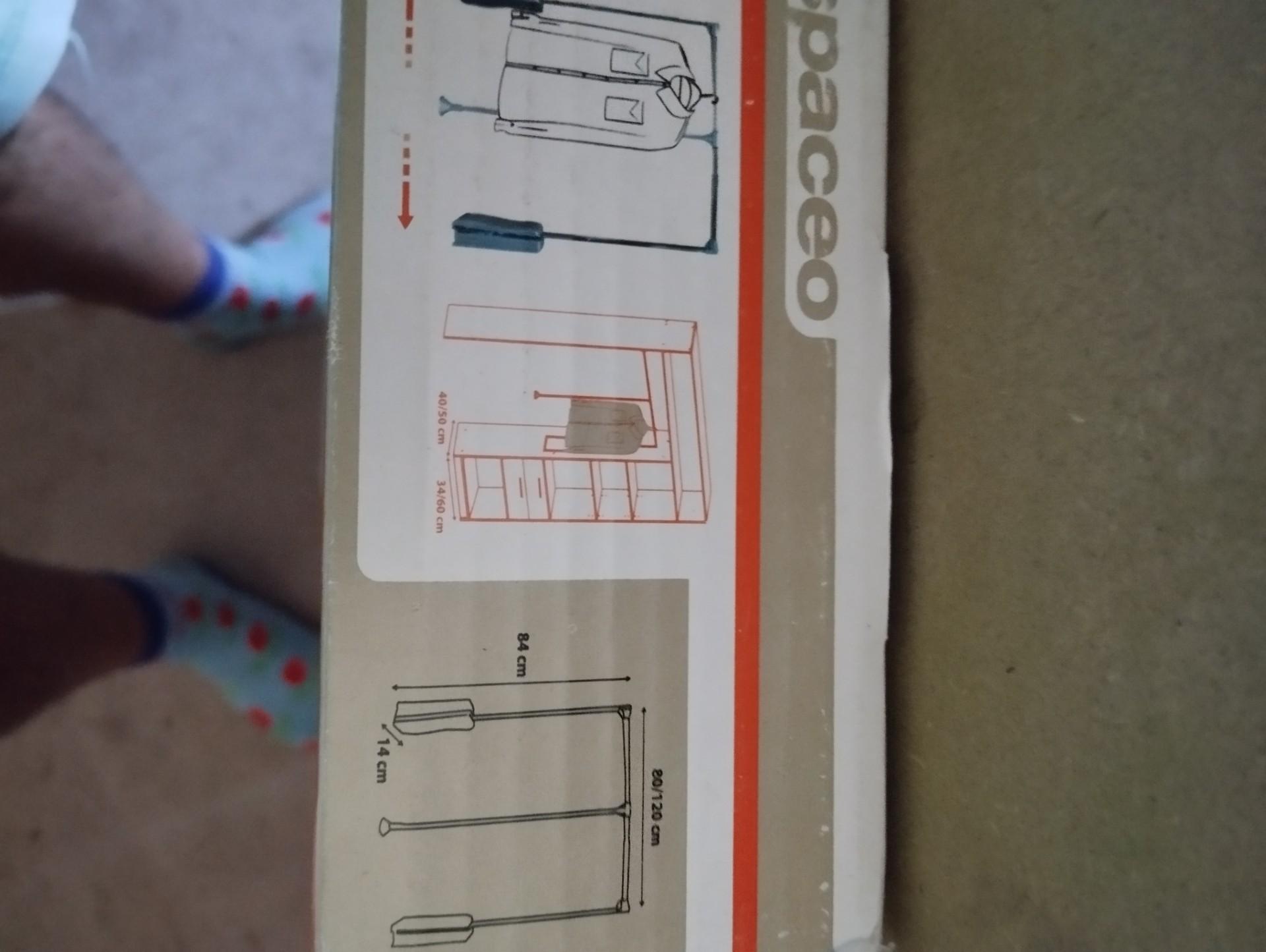 troc de troc barre de penderie escamotable image 0