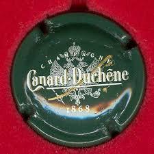 troc de troc capsule champagne canard-duchêne 1868 blason blanc image 0