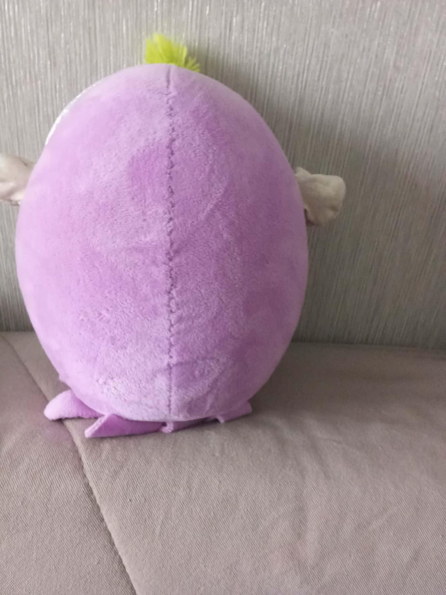 troc de troc grosse peluche mauve  6 noisettes image 1