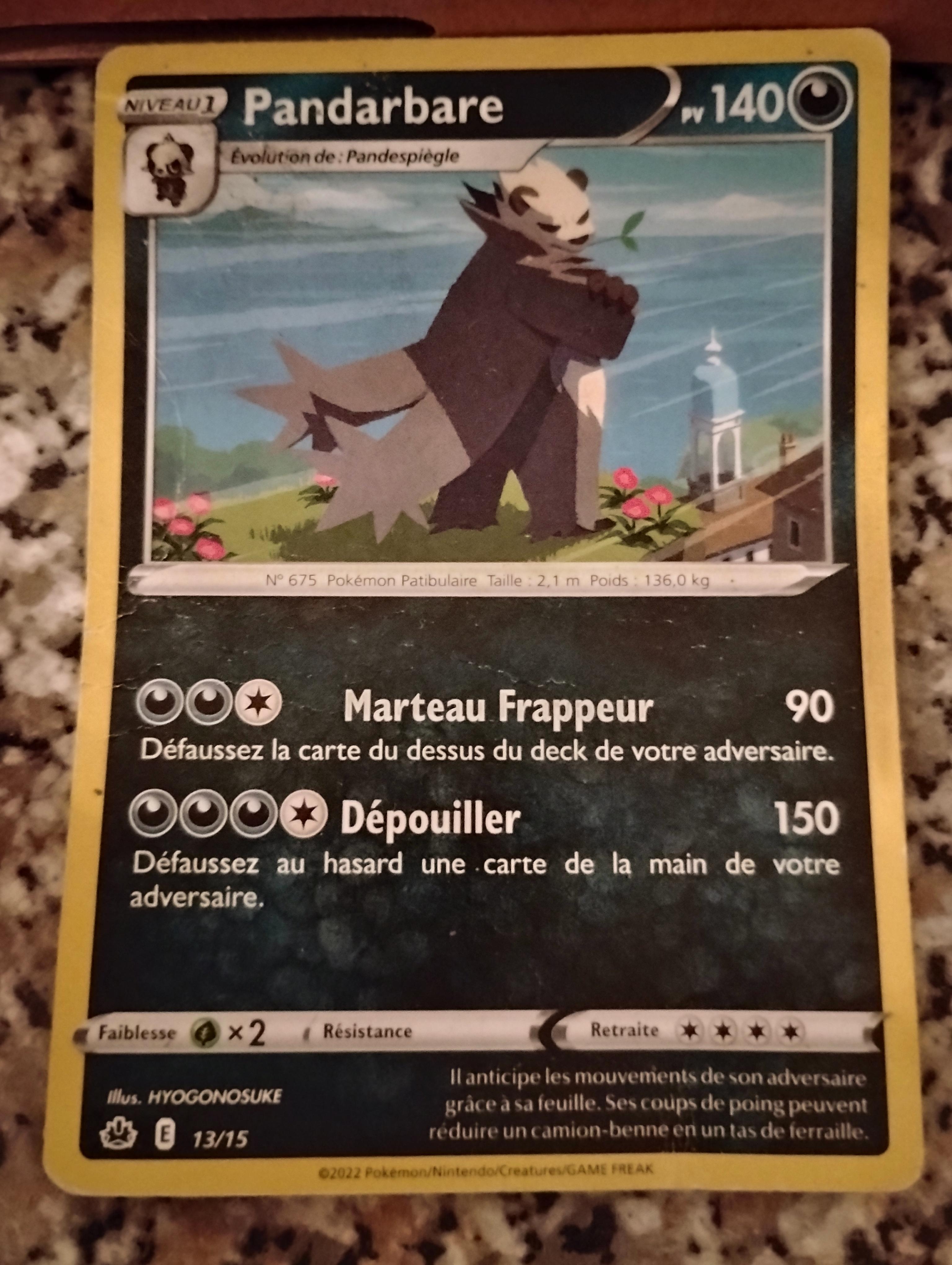 troc de troc 5 cartes pokémon image 2