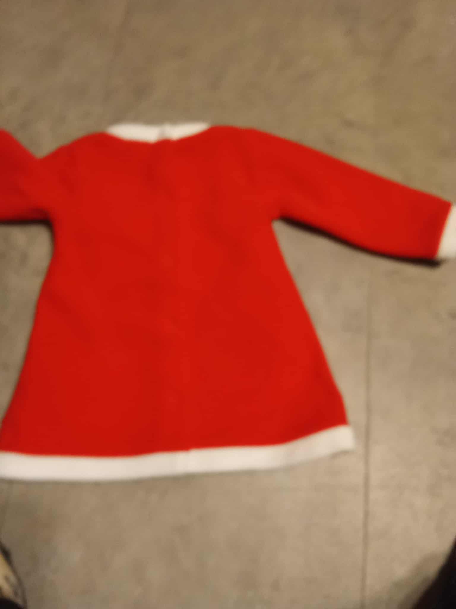 troc de troc robe rouge 9 mois  marque extenso 74 cm 9 mois image 1