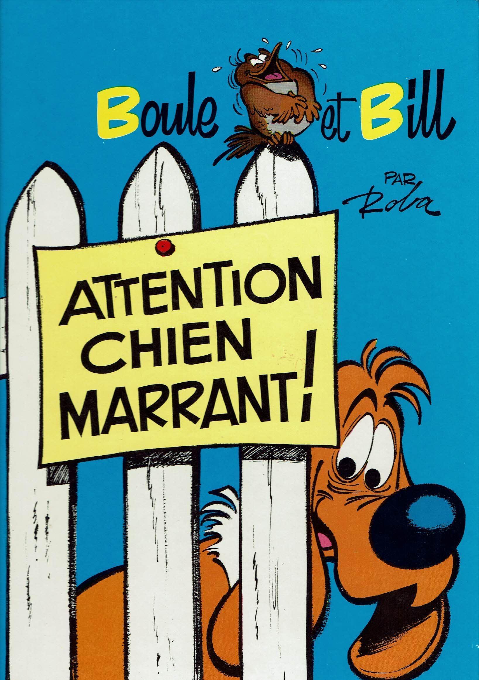 troc de troc bd - boule et bill - attention chien marrant ! image 0