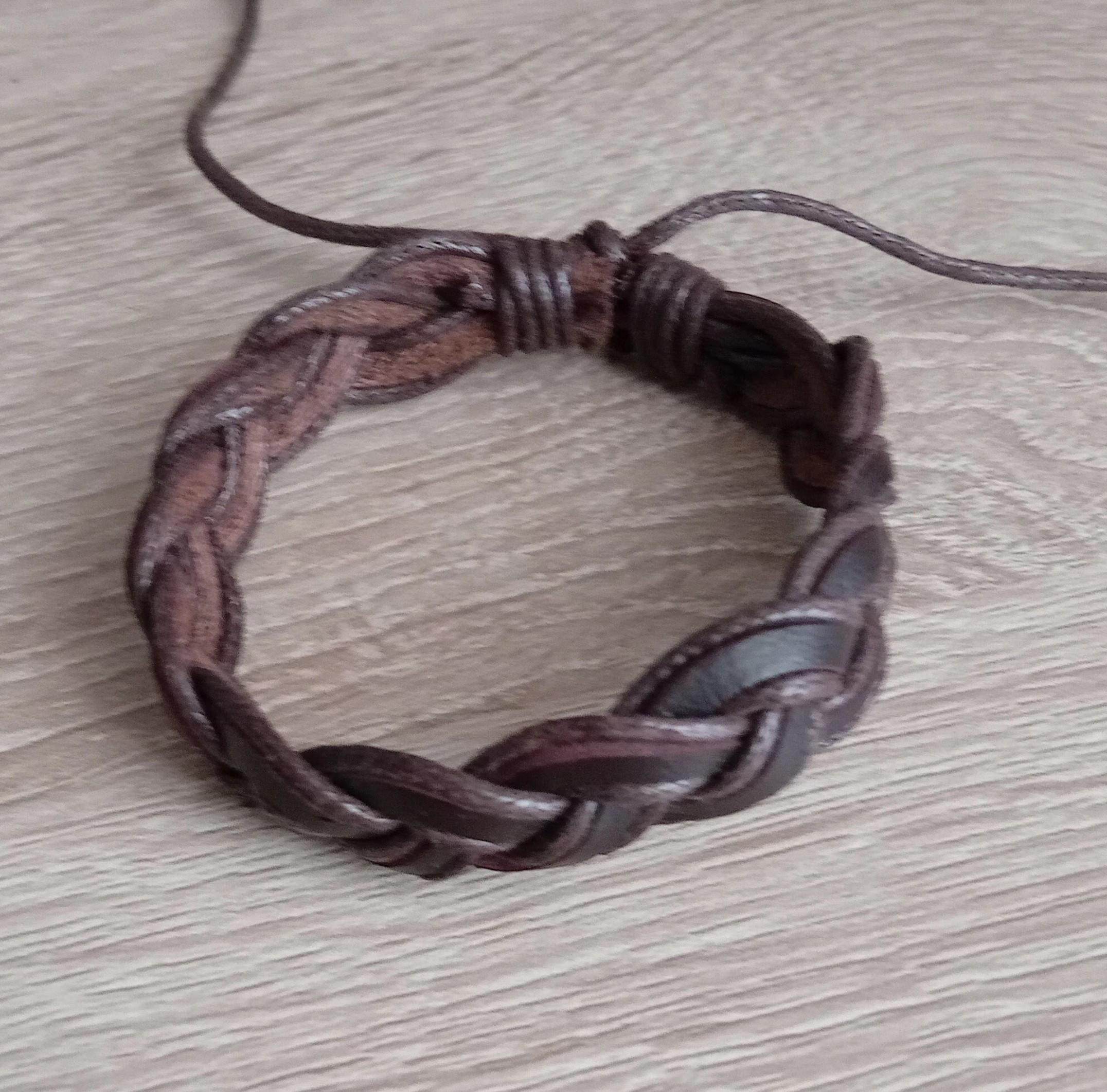 troc de troc bracelet  tressé mixte image 1