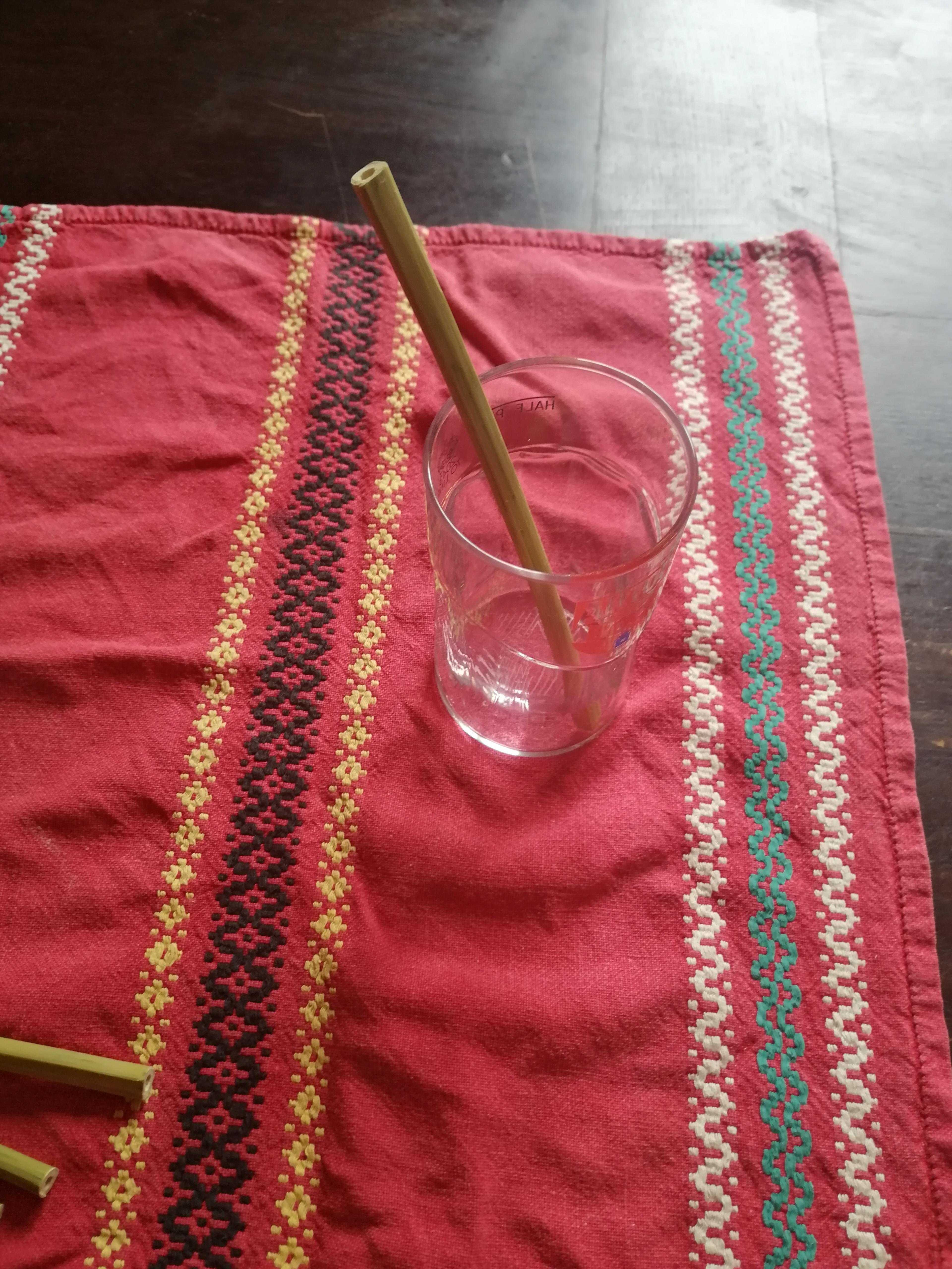 troc de troc pailles en bambou faites maison image 1