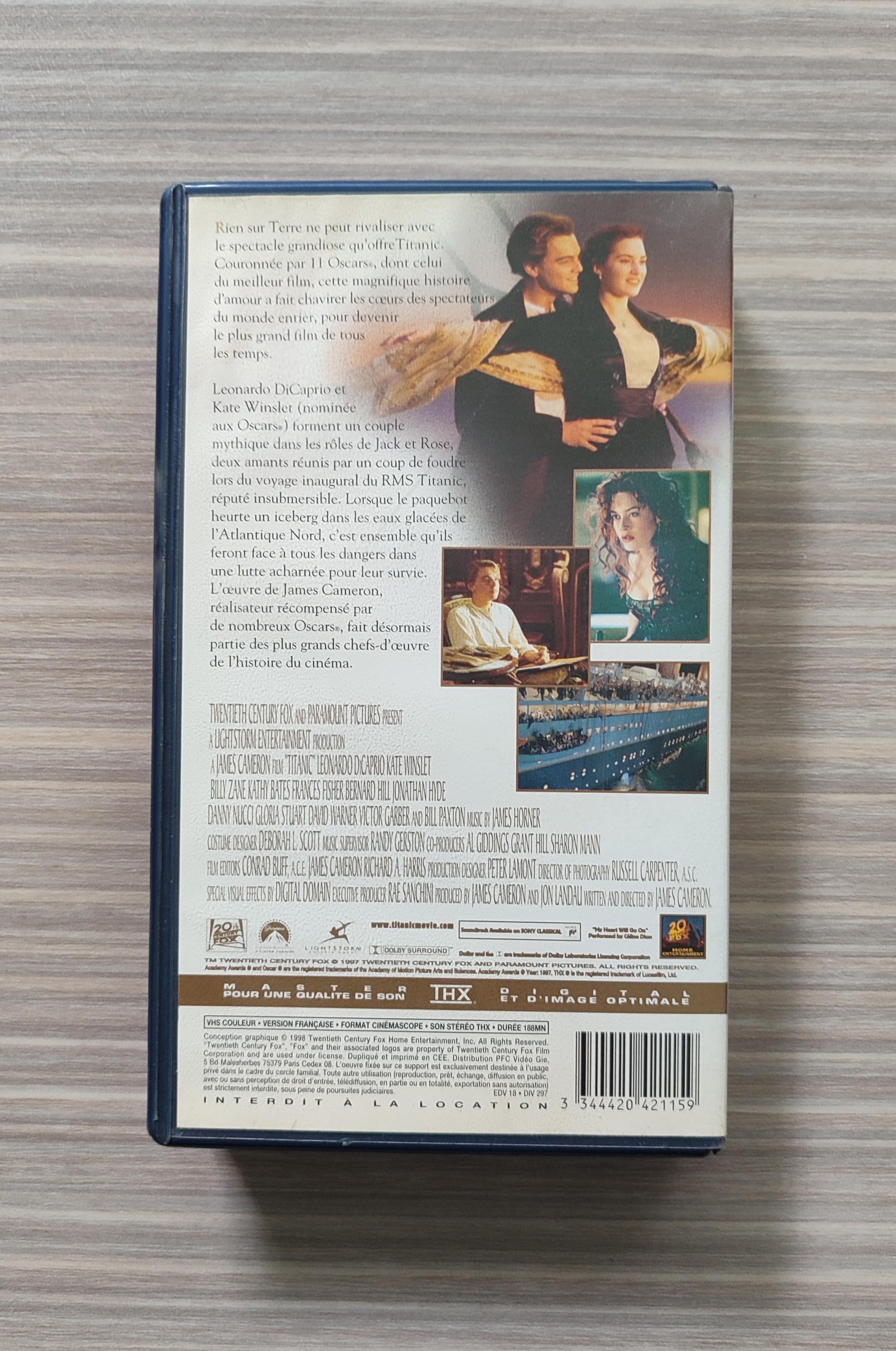 troc de troc vhs titanic (fox vidéo) en vf image 1
