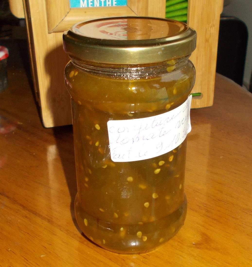 troc de troc réservé ** confiture tomates vertes image 2