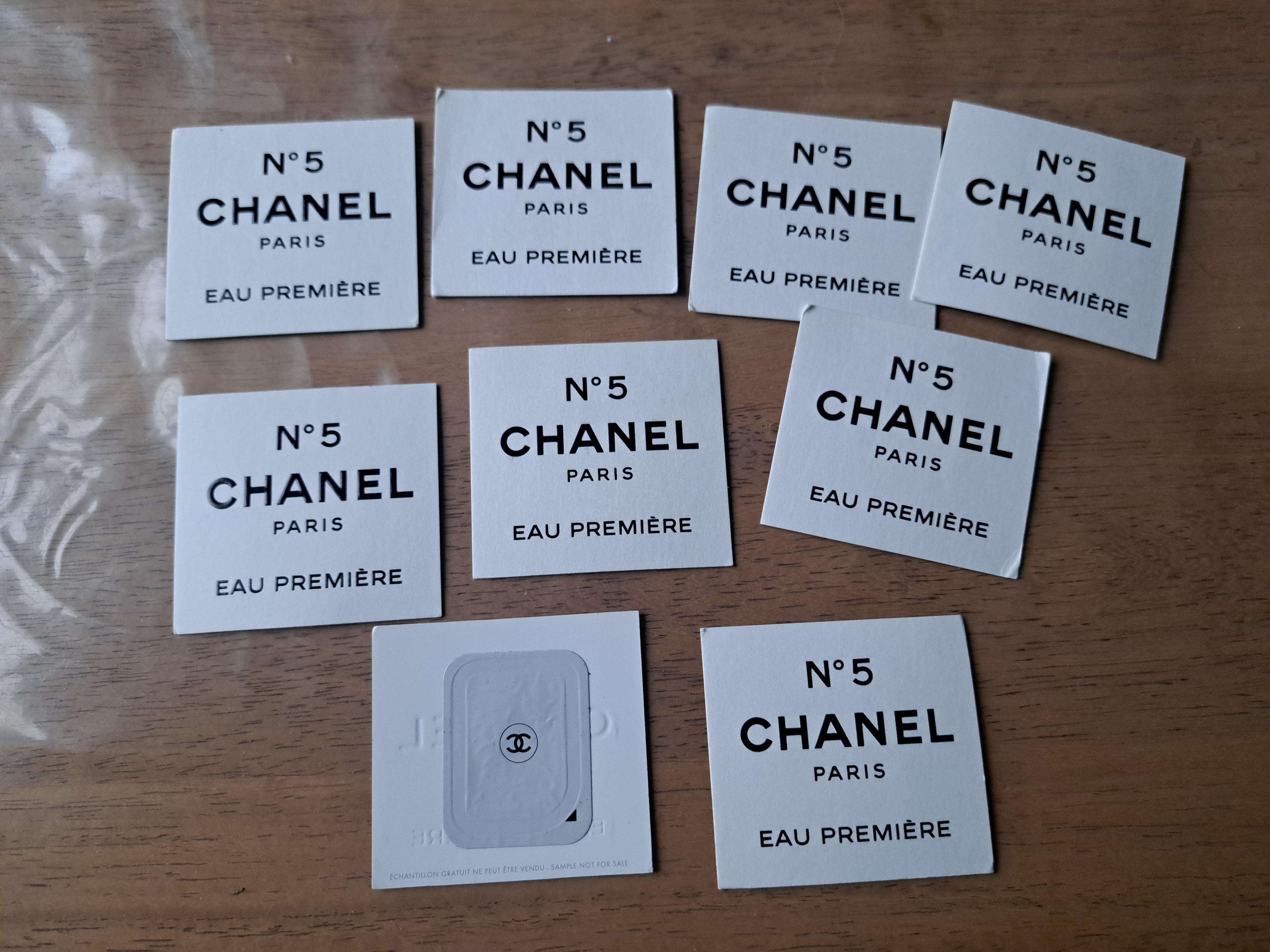 troc de troc reserves lot de 9 échantillons de parfum chanel image 0