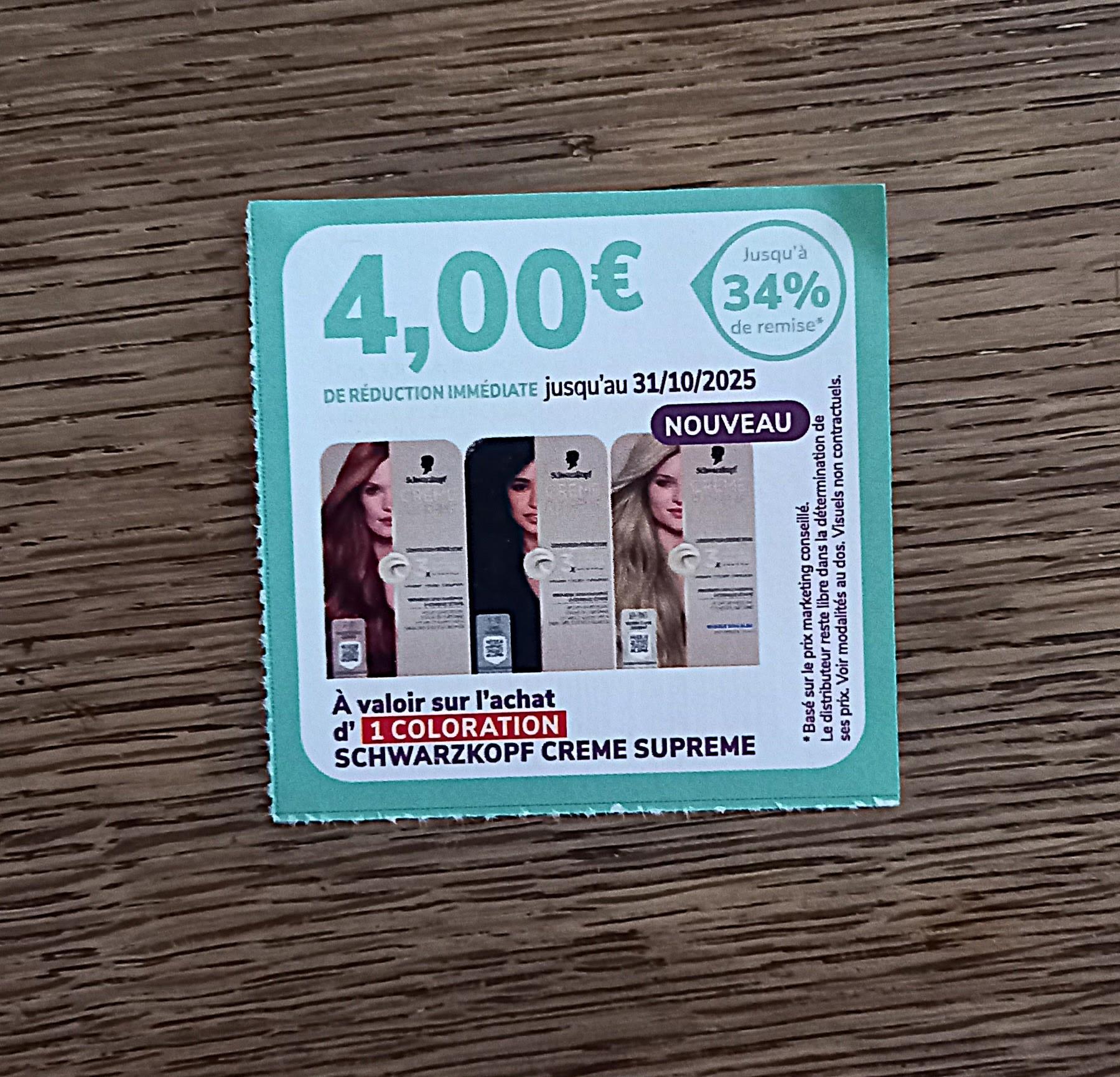 troc de troc bon de réduction schwarzkopf. image 0