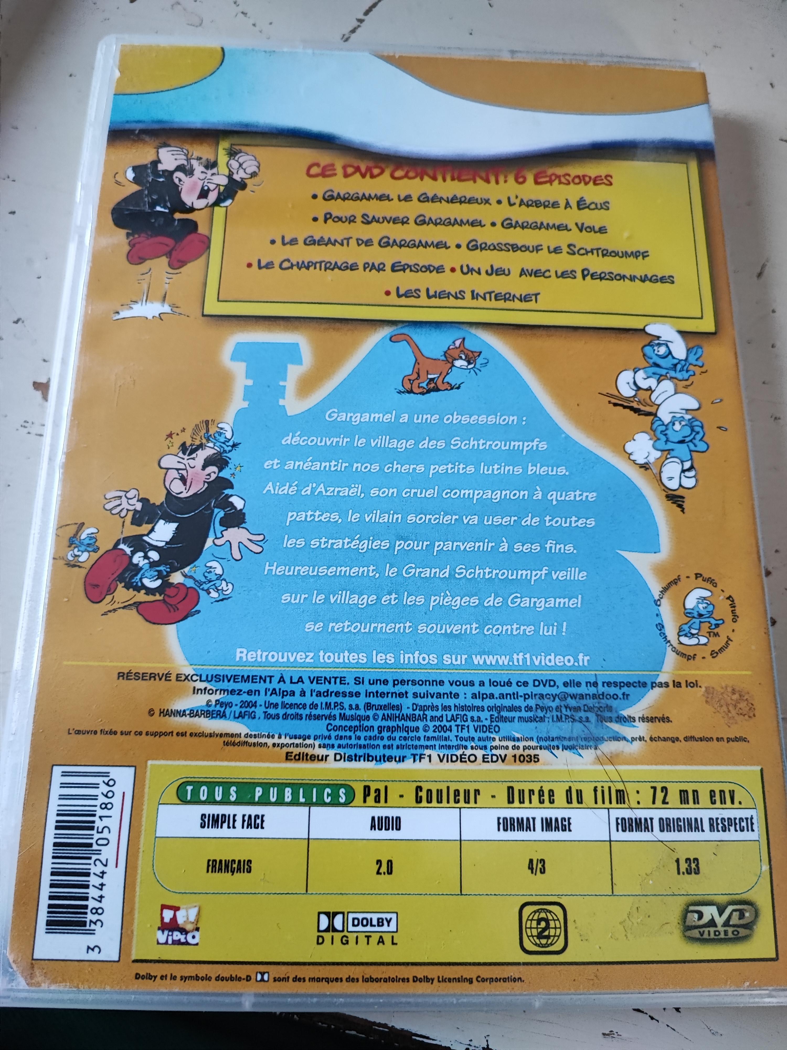 troc de troc dvd les schtroumpfs image 1