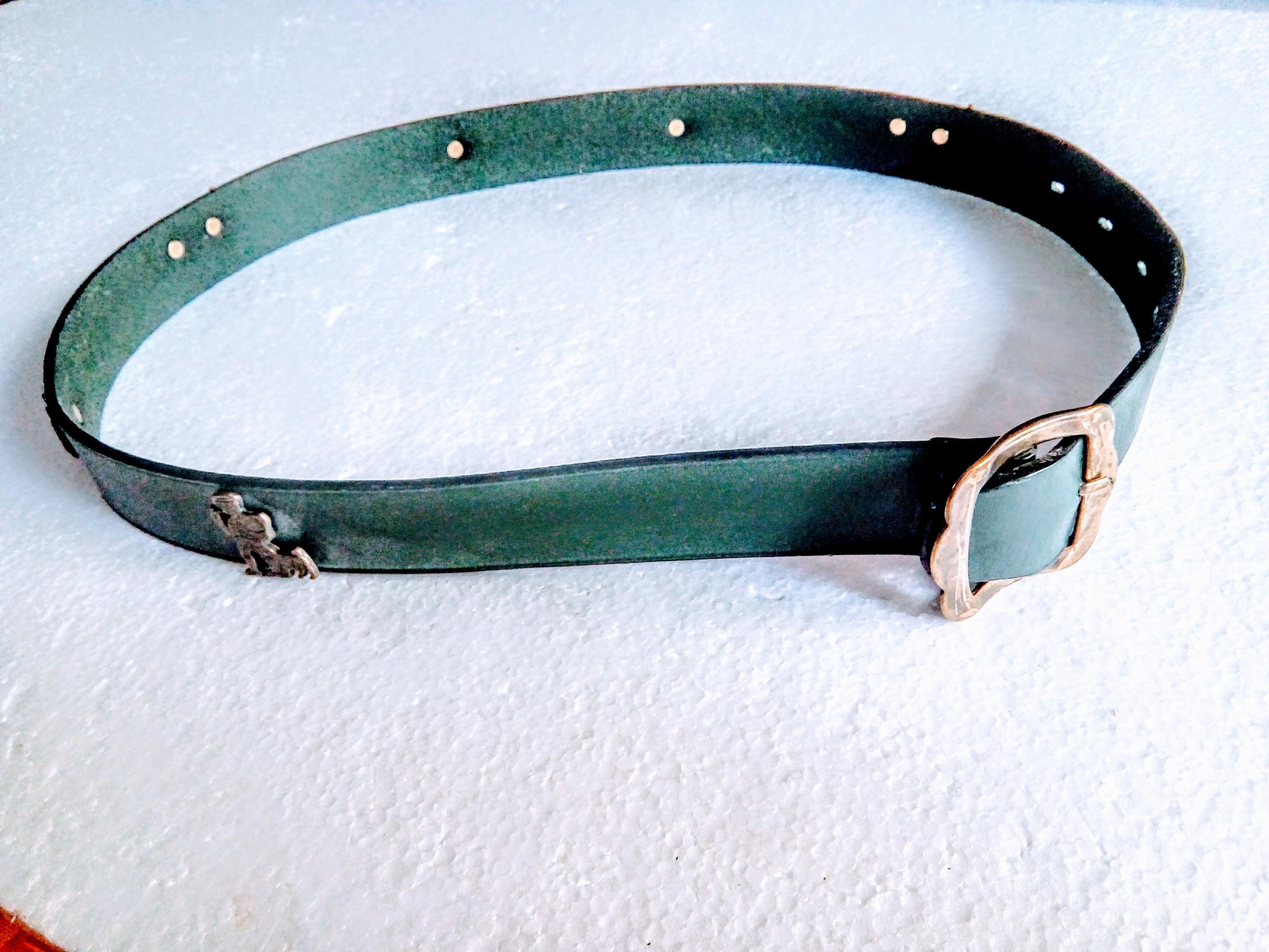 troc de troc ceinture "mabel" neuve cuir image 0