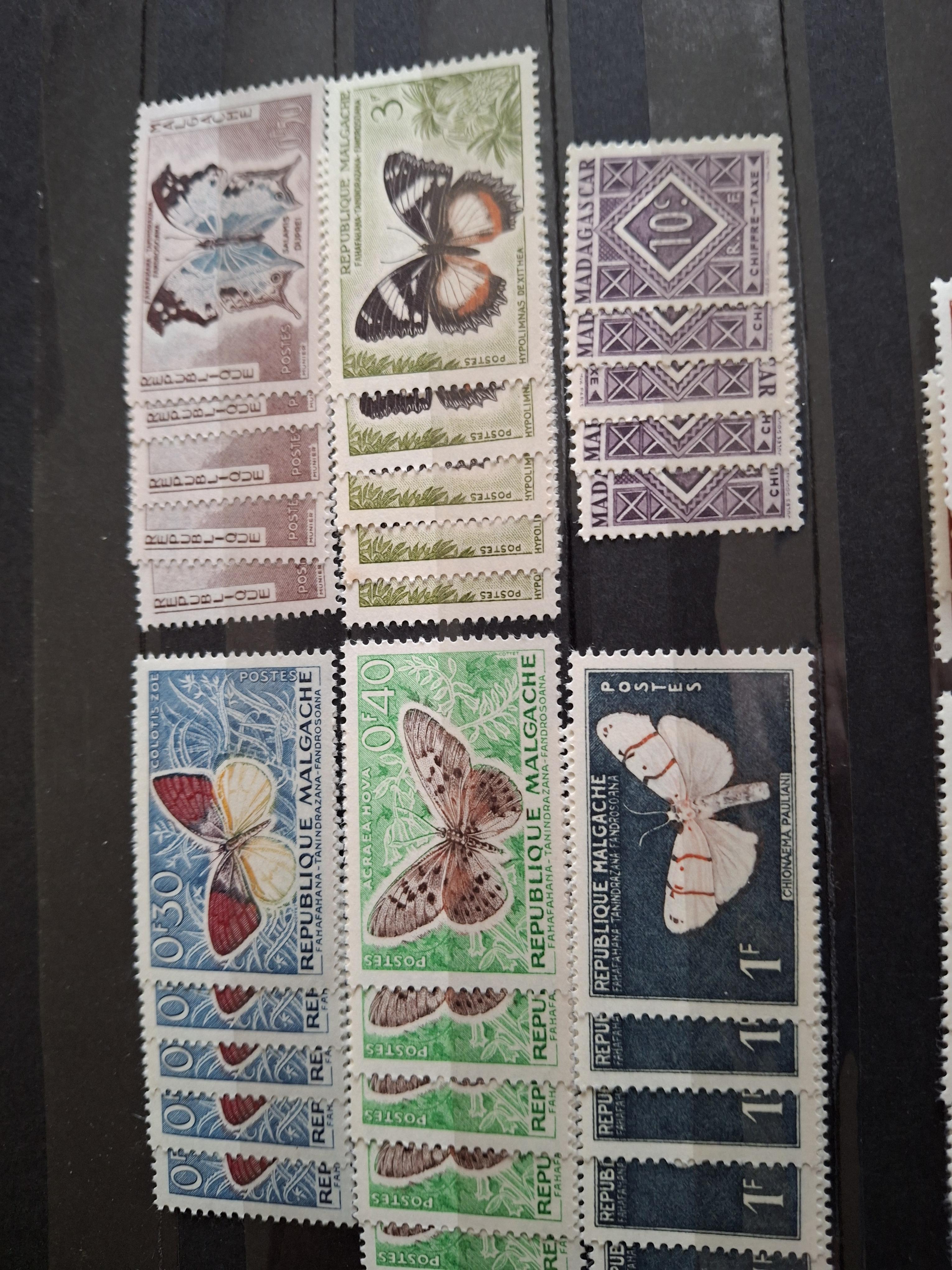 troc de troc echange timbres de madagascar contre flyers uniquement image 1