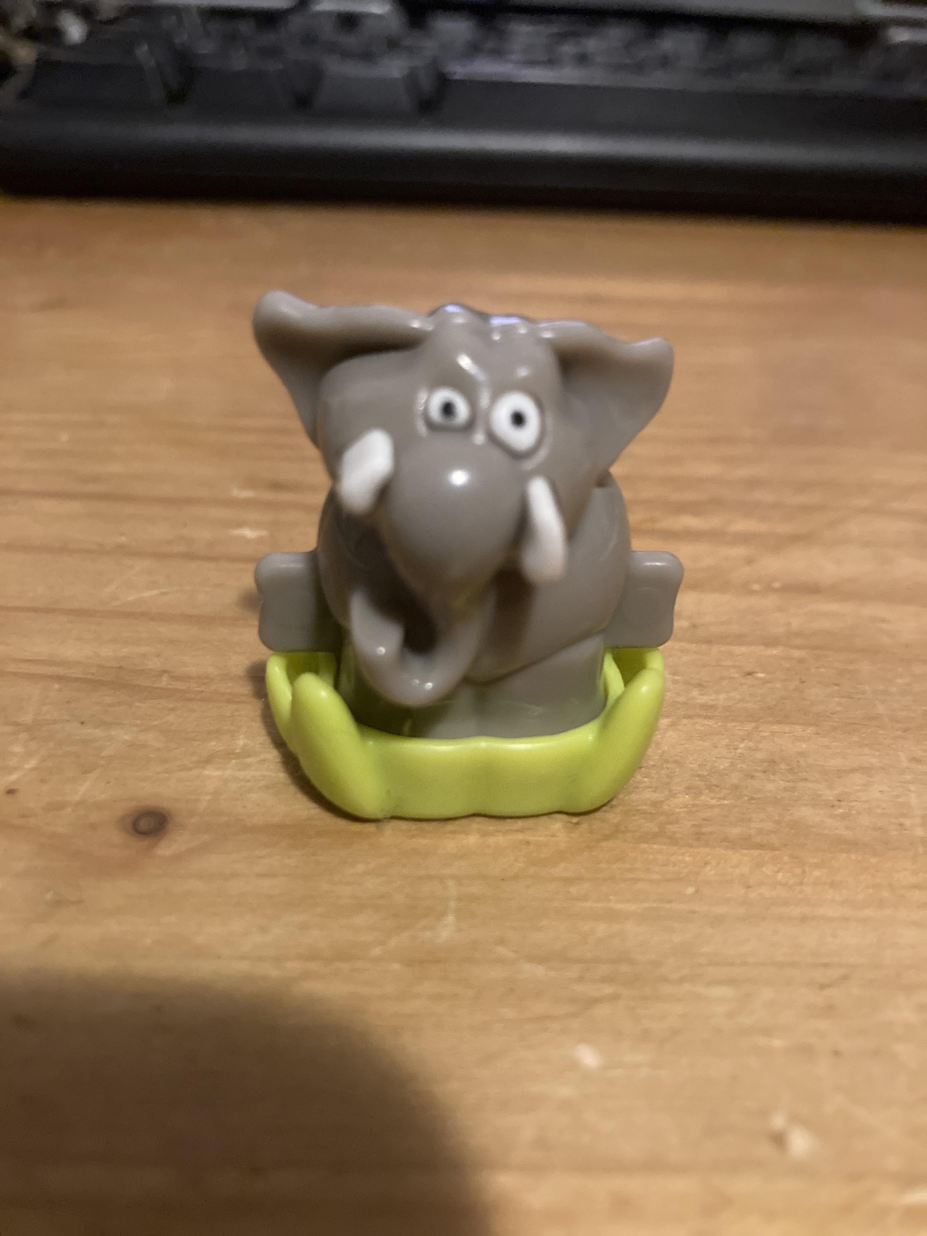 troc de troc réservé jouet kinder éléphant tampon encreur image 0