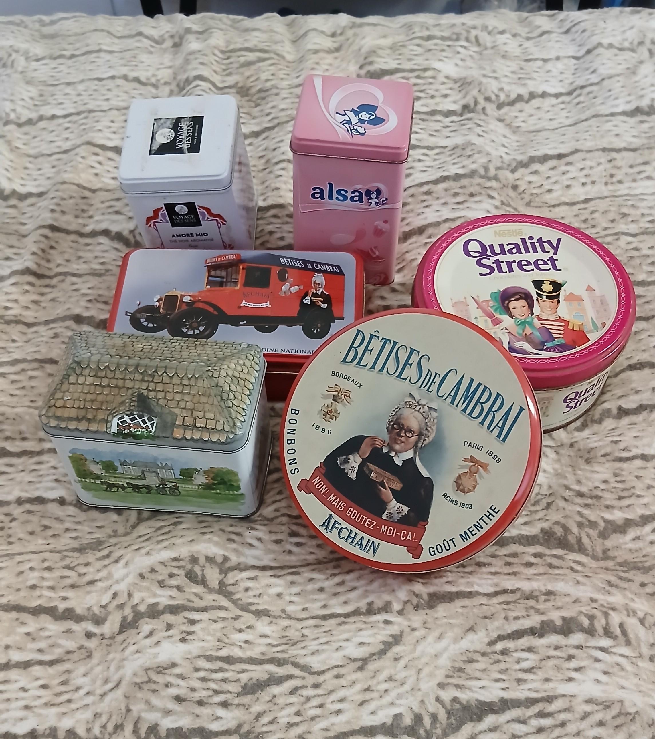 troc de troc lots de boîtes en fer image 0