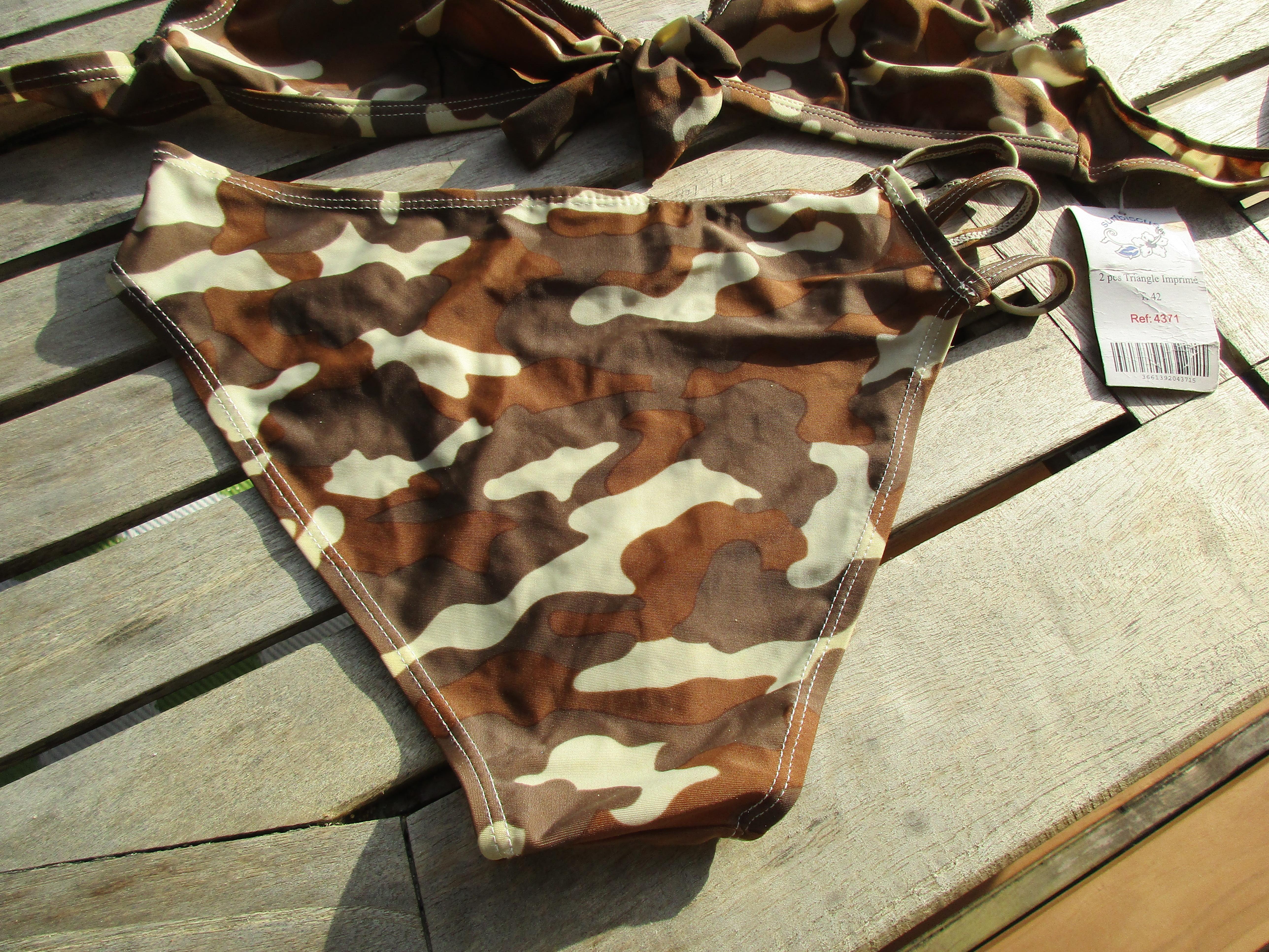 troc de troc réservé,maillot de bain 2 piéces t38 avec étiquette image 1