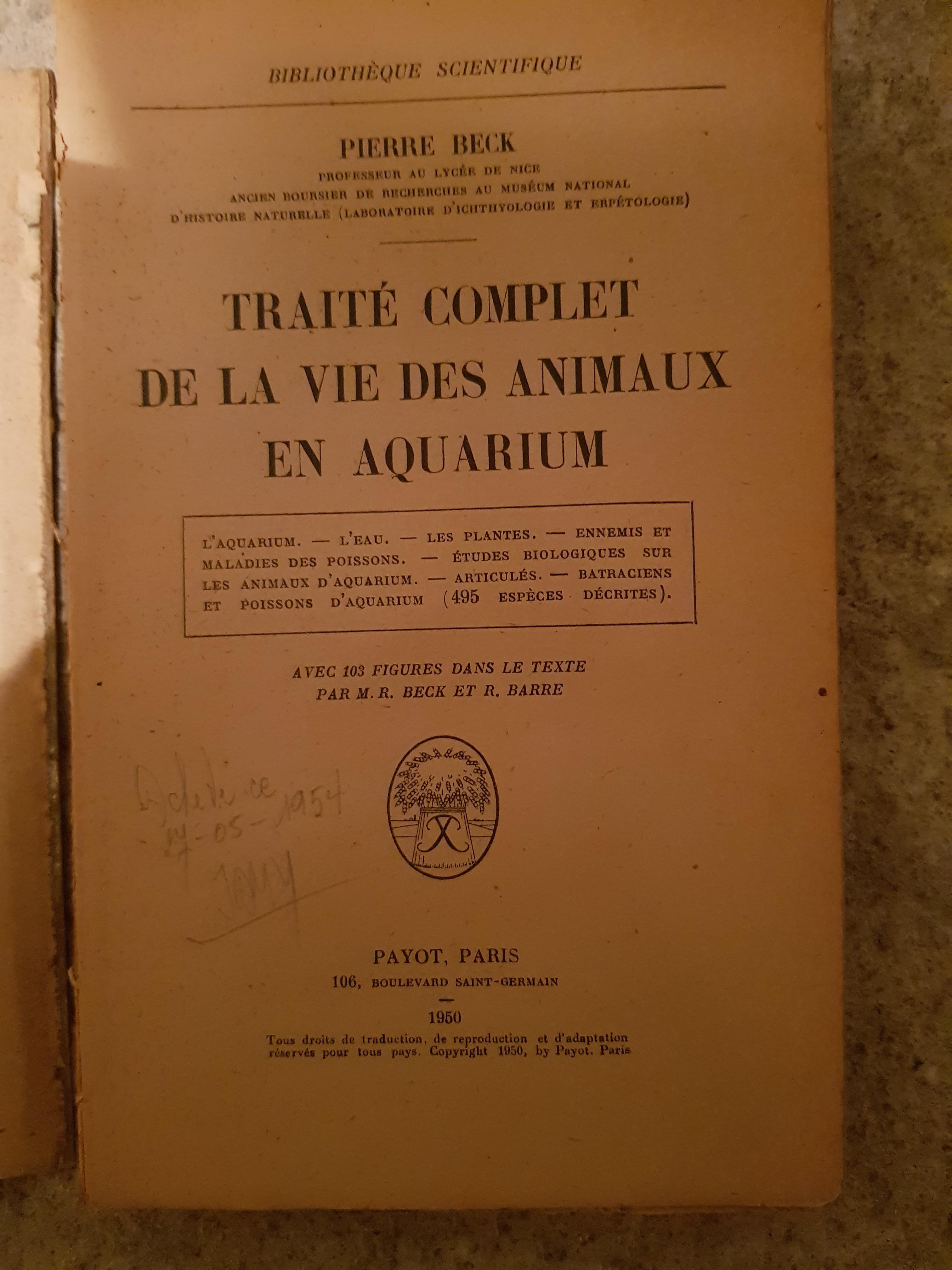 troc de troc livre sur les aquarium image 1