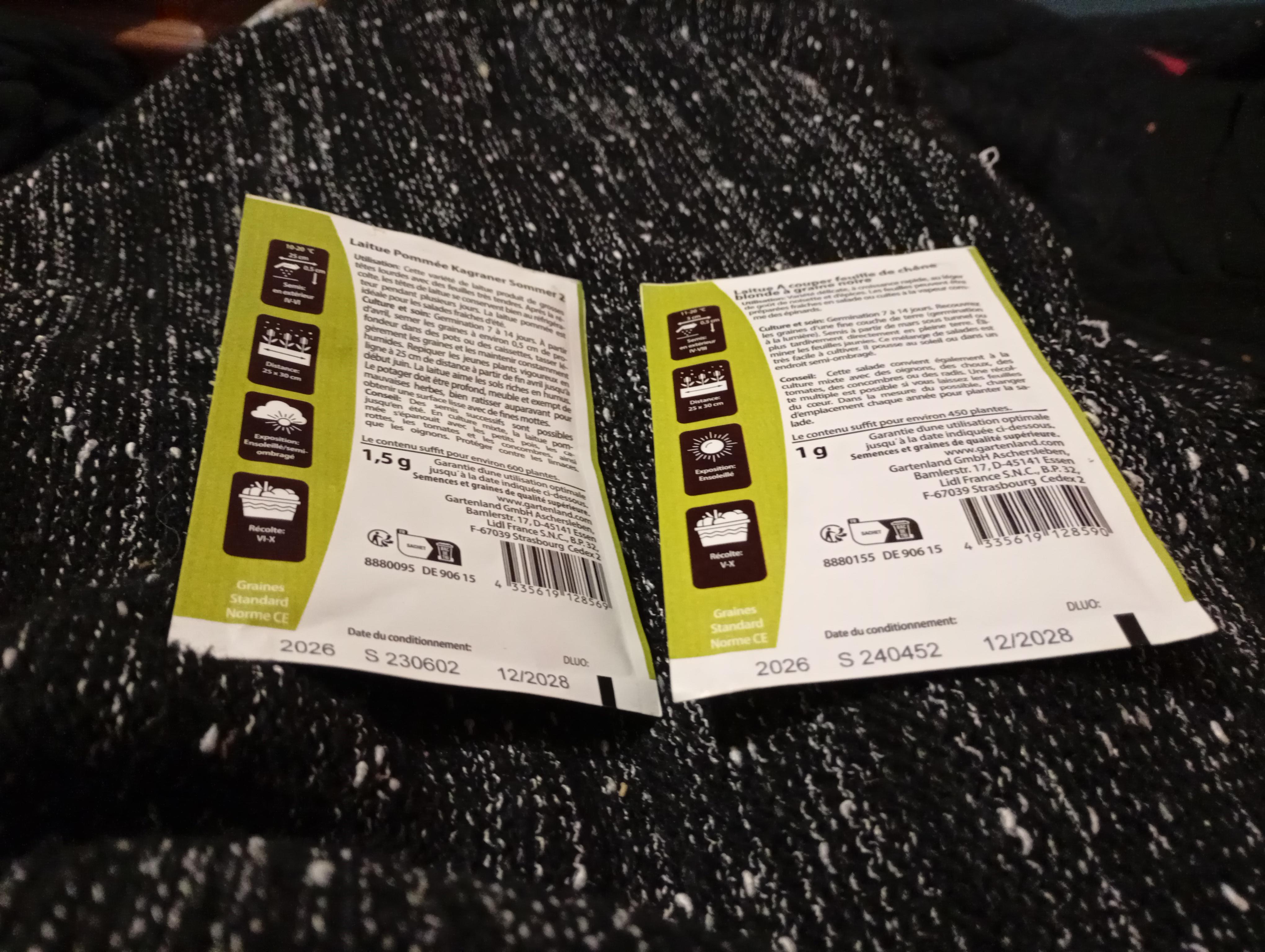 troc de troc sachet de graines image 0