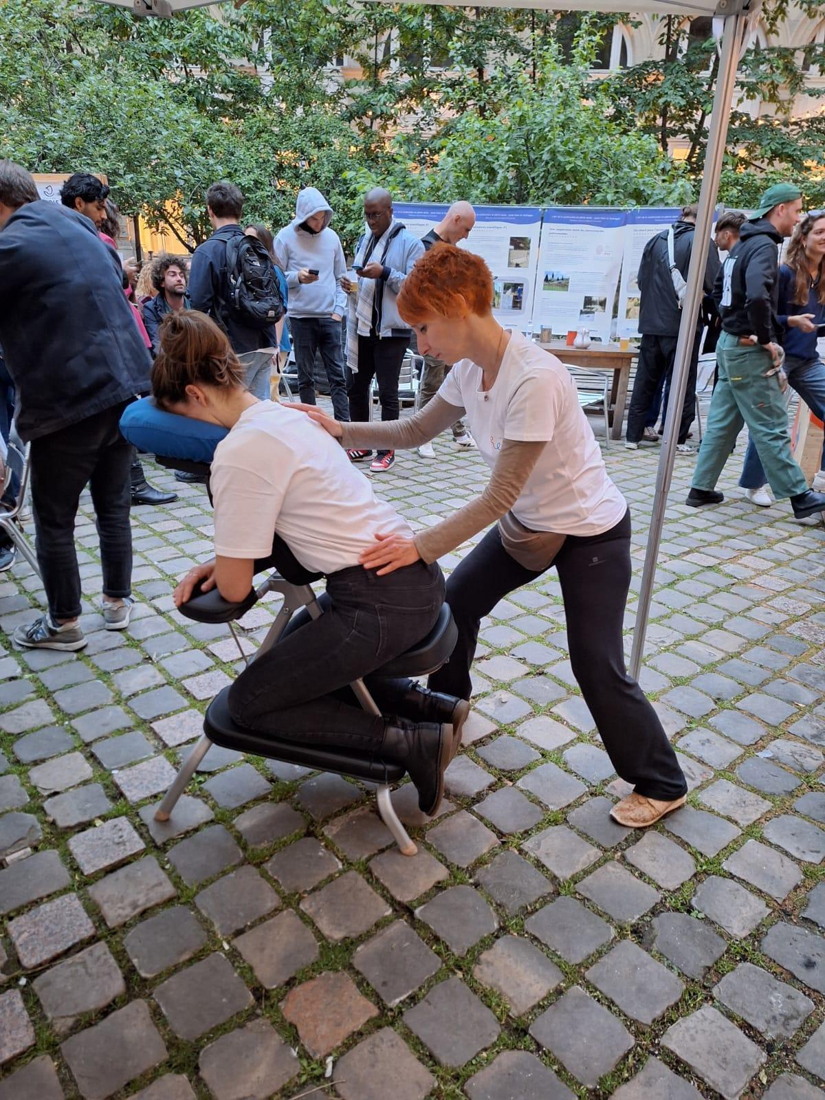 troc de troc massage bien-être assis & habillé image 0