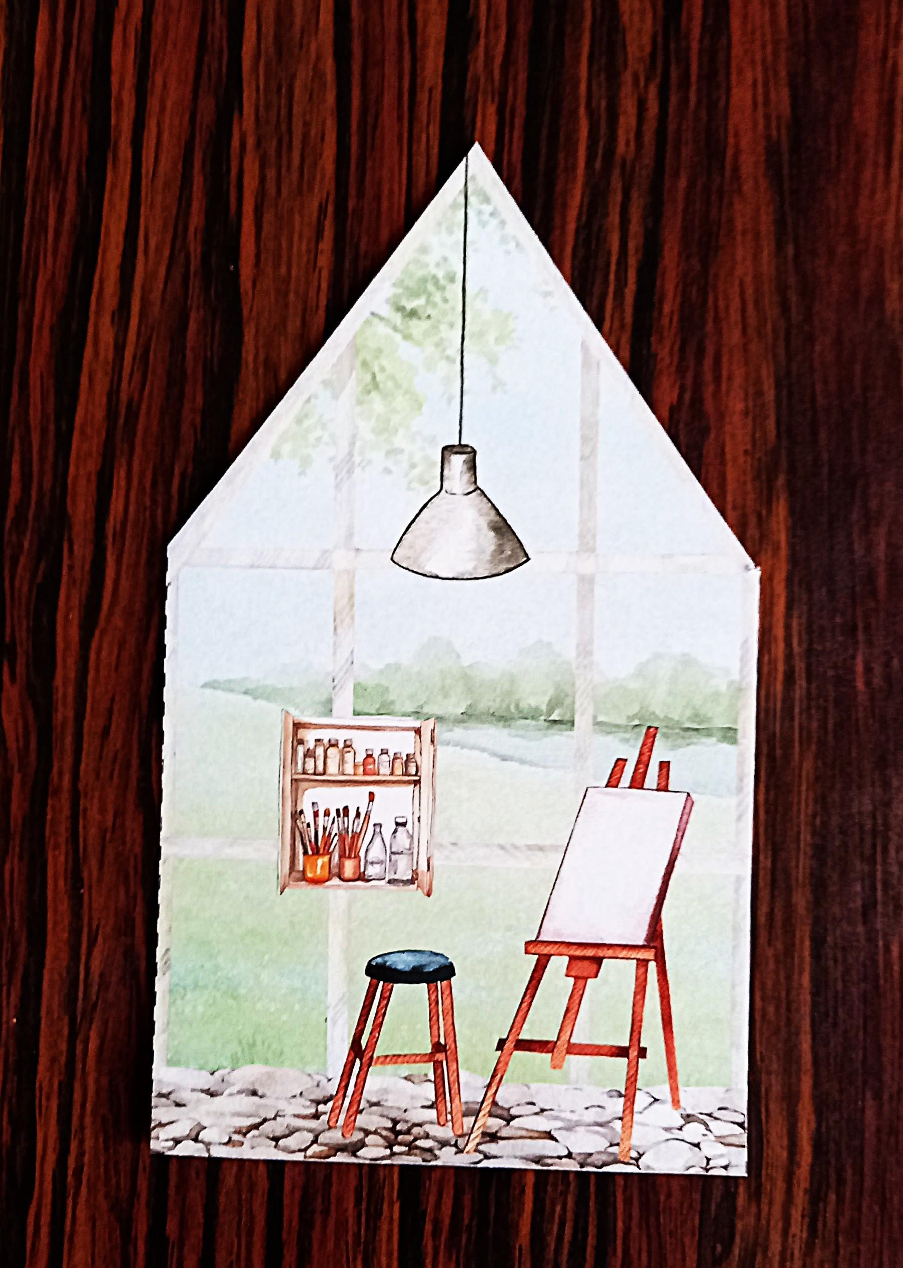 troc de troc carte "chez l'artiste". image 0