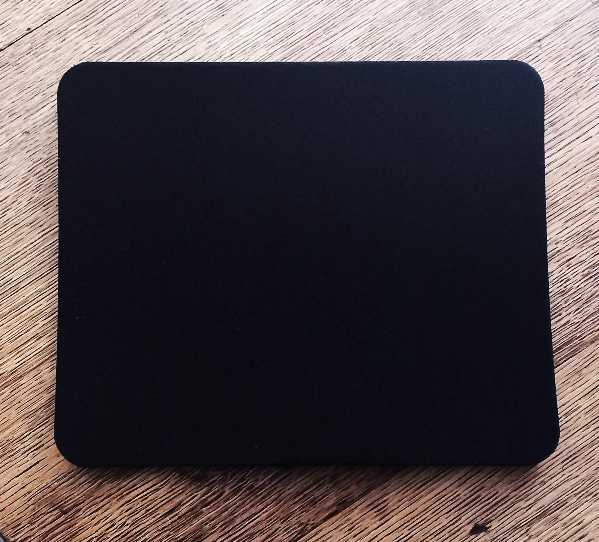 troc de troc tapis de souris antistatique noir. image 0
