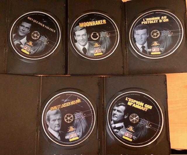 troc de troc lot 5 dvd [ultimate edition] - 5 films james bond 007 roger moore image 0