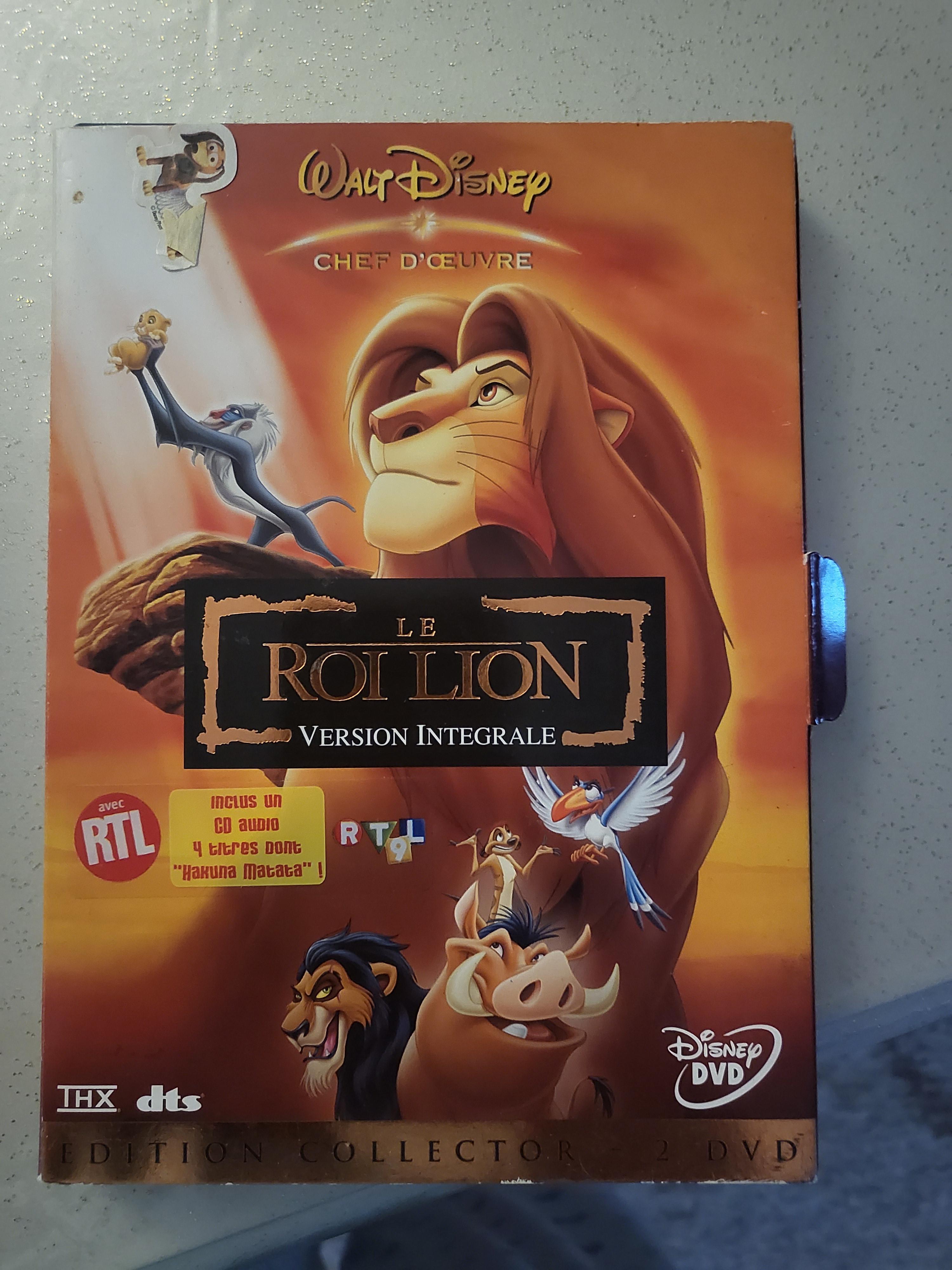 troc de troc dvd roi lion image 0