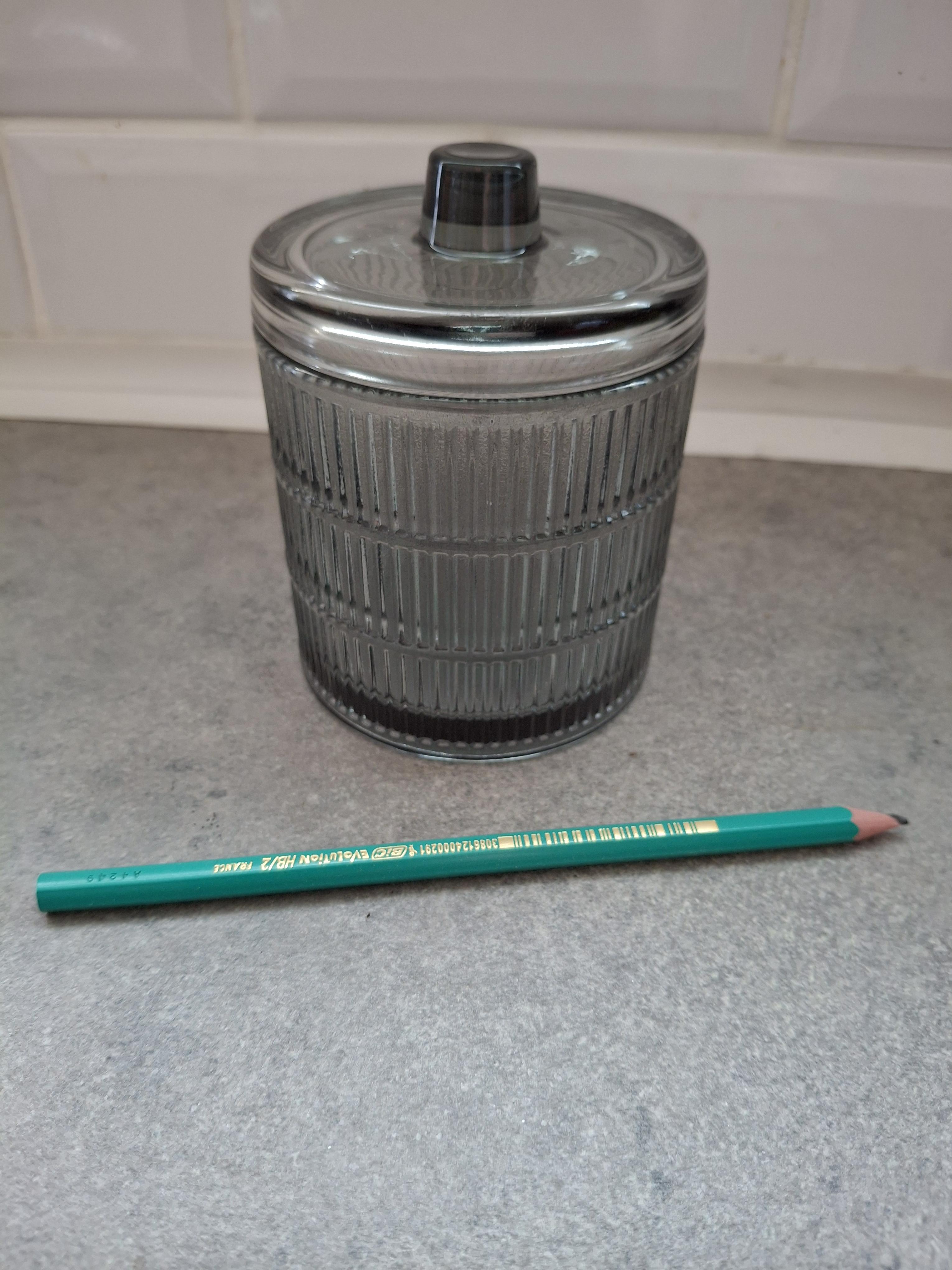 troc de troc port en verre gris fumé image 0