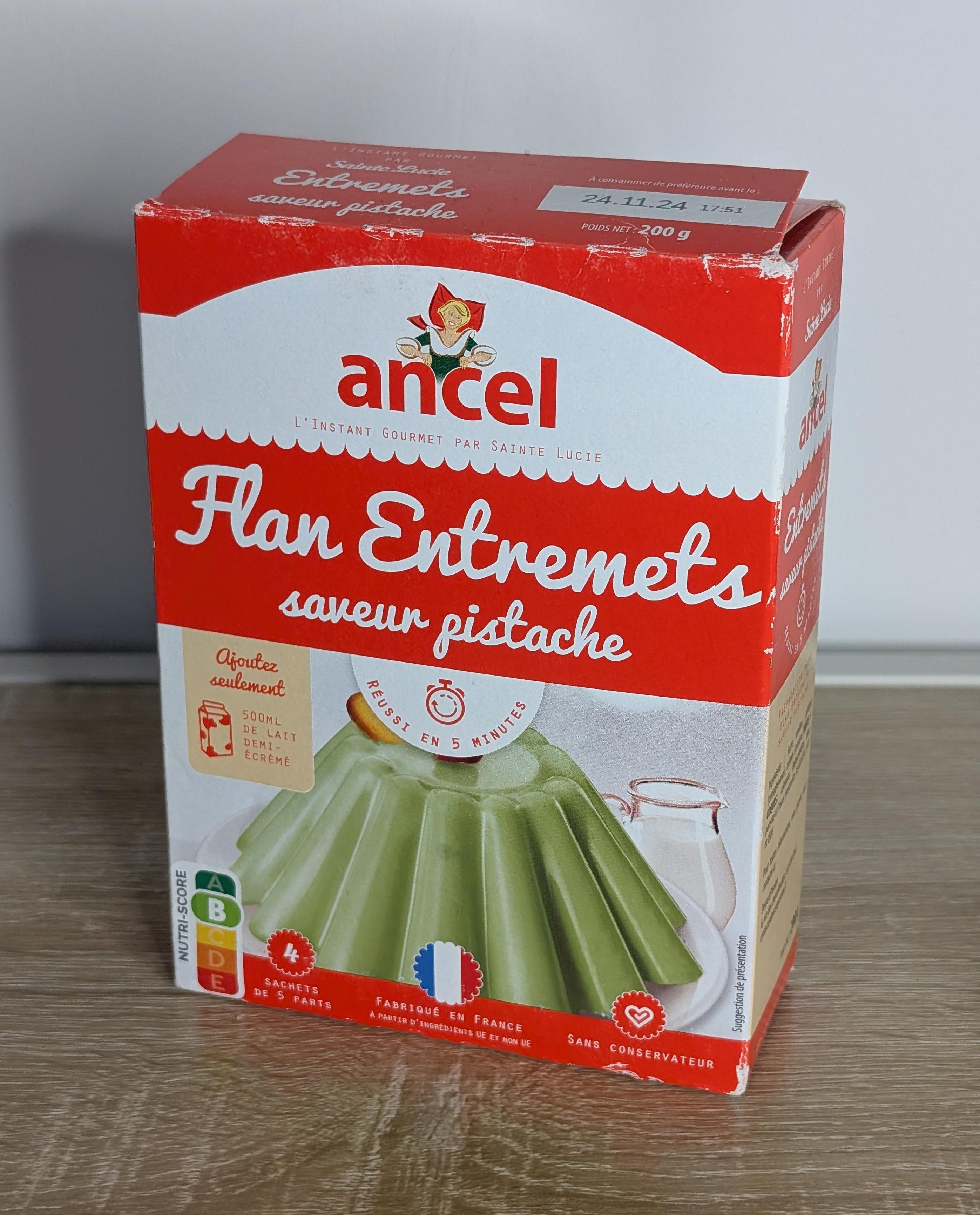 troc de troc flan entremets saveur pistache - ancel image 1