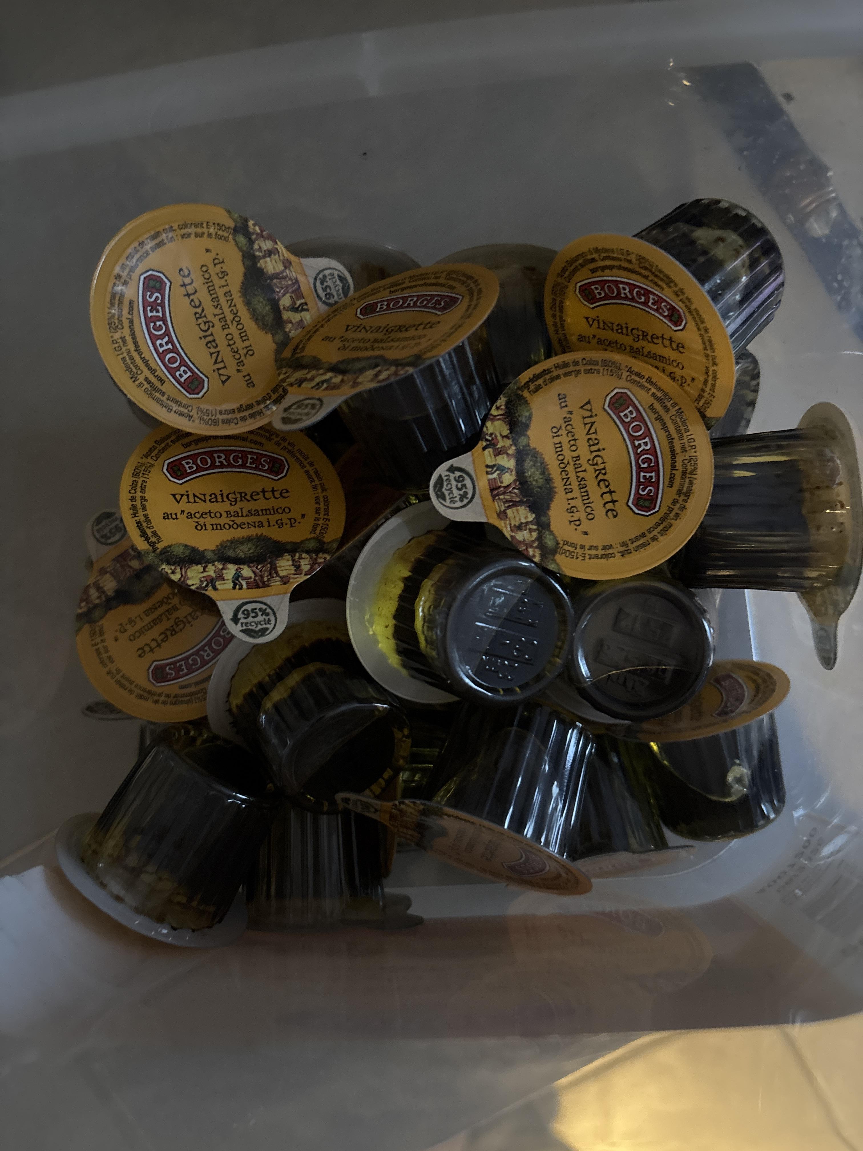 troc de troc lot de 30 dosettes vinaigrette image 1