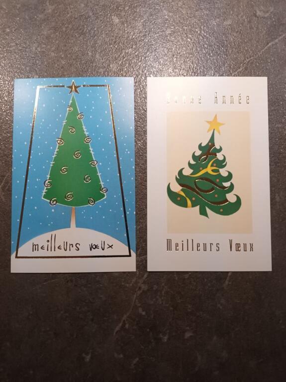 troc de troc 2 cartes "voeux" + env. image 0