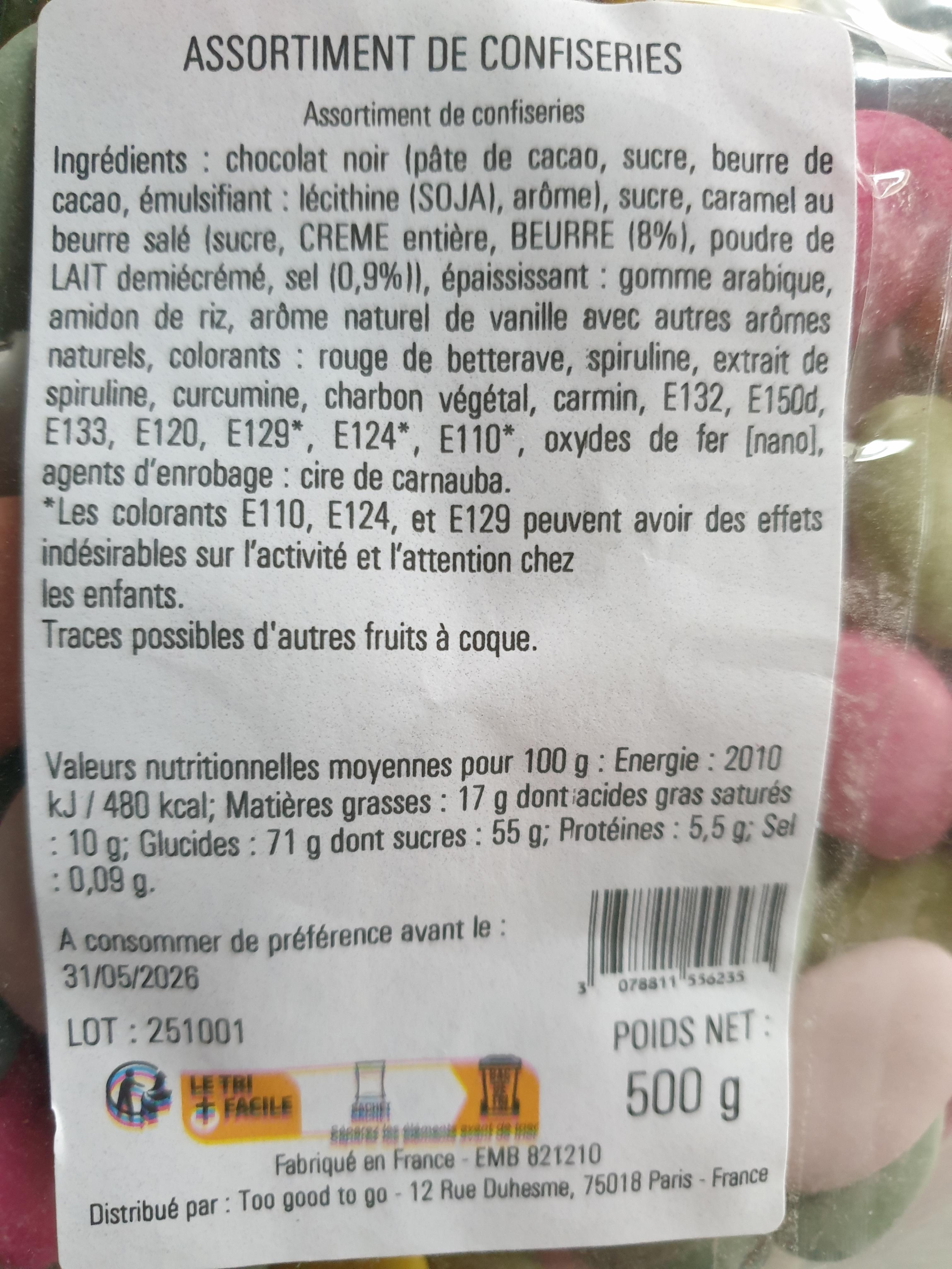 troc de troc réservé ** confiseries chocolat/caramel image 2