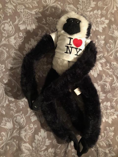 troc de troc (réservé) ouistiti "i love ny" 18cm sans mes membres image 0