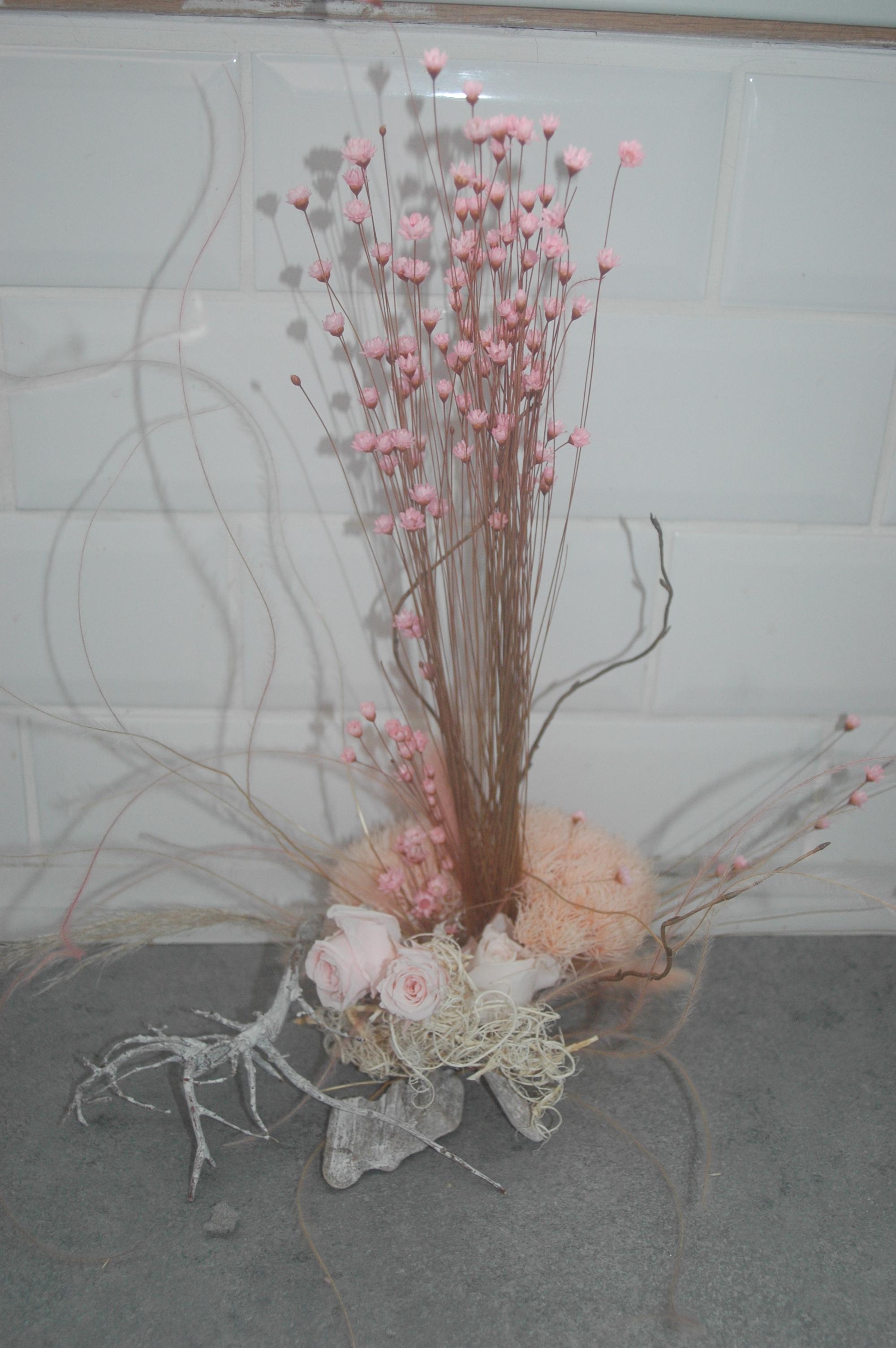 troc de troc déco florale fleurs séchées neuve image 0