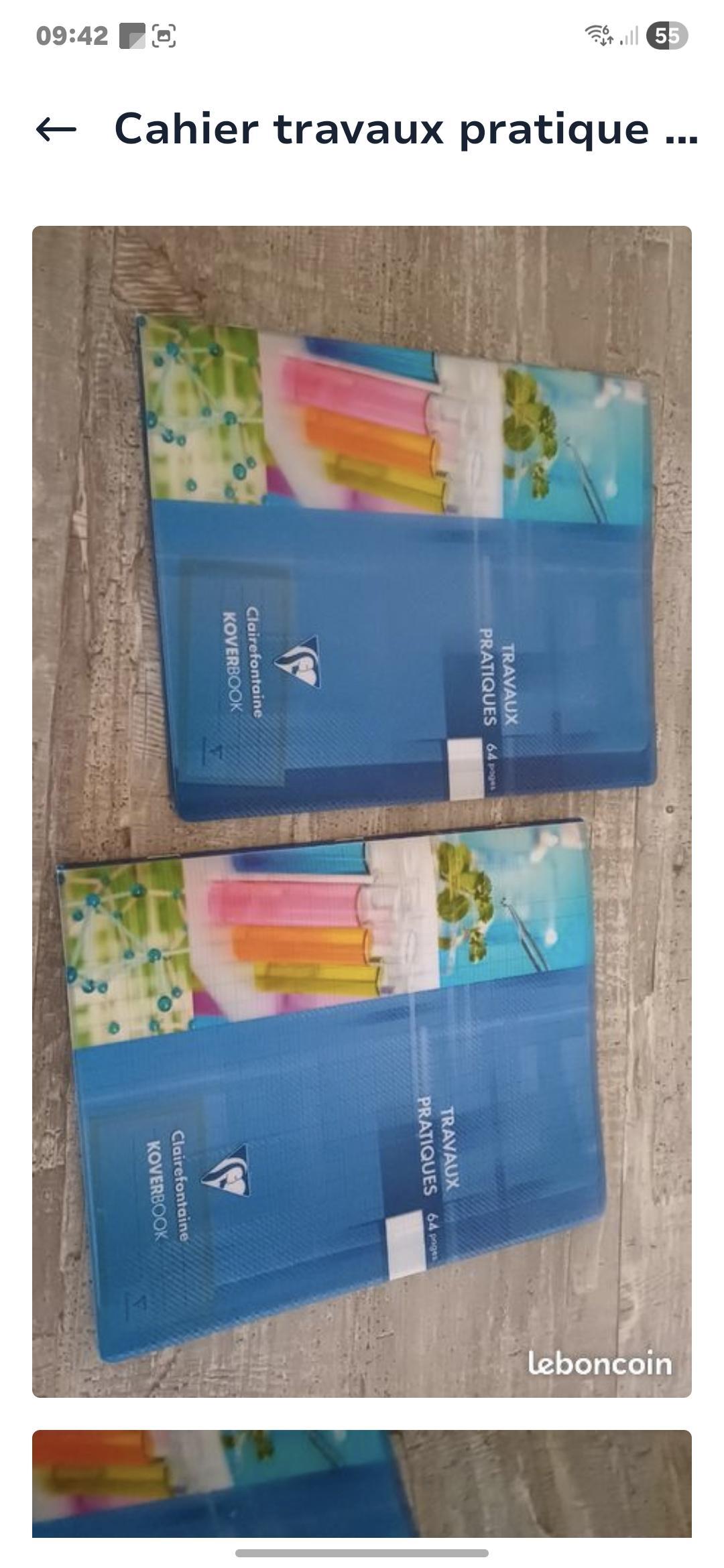 troc de troc 2 cahiers de travaux pratques image 0