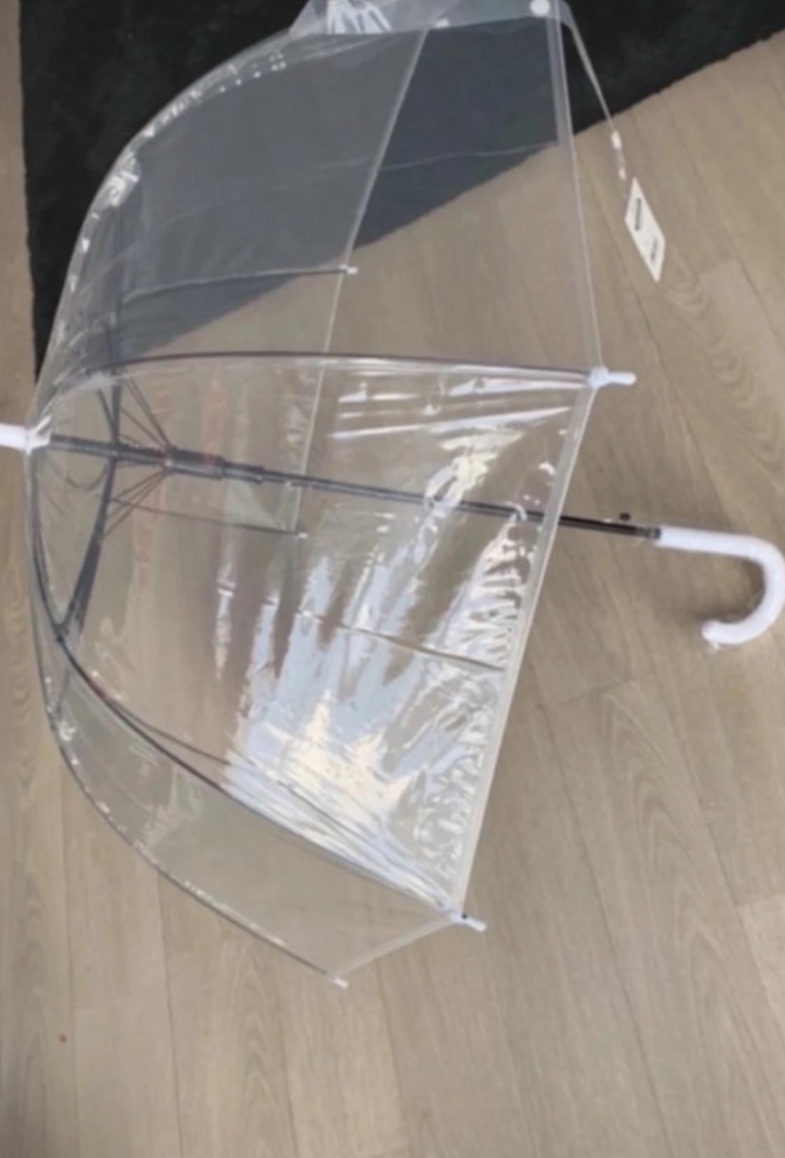 troc de troc parapluie transparent cloche image 1