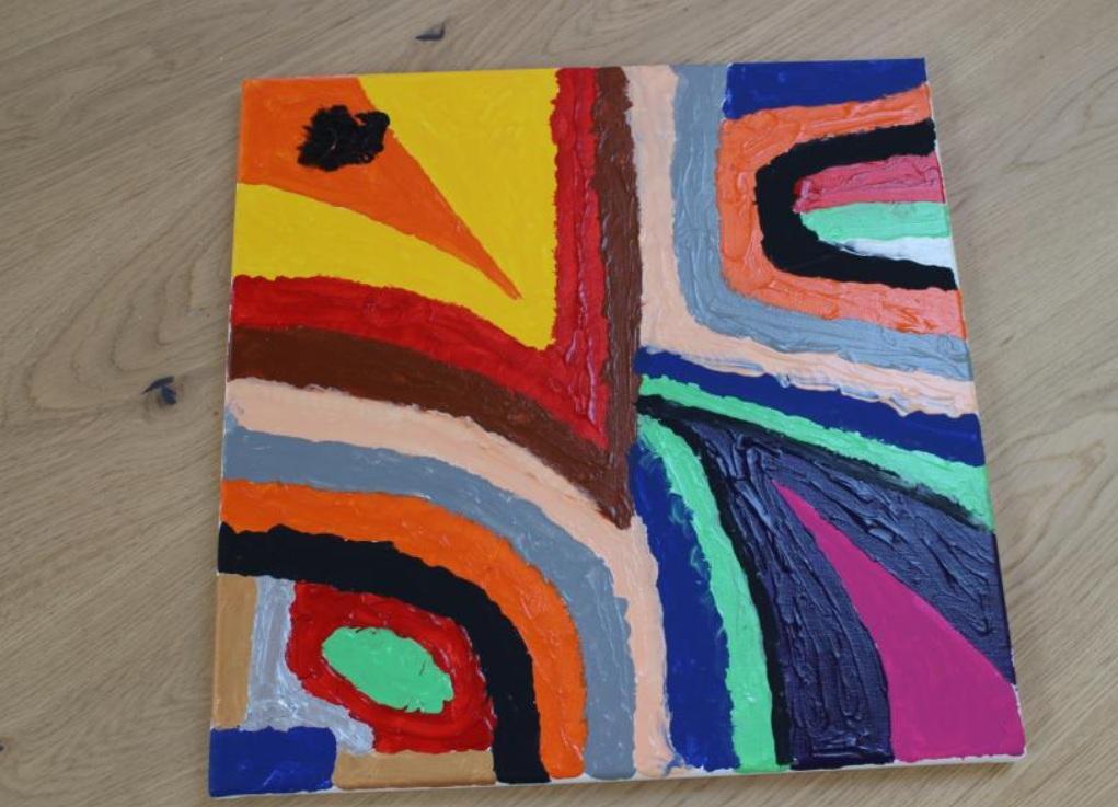 troc de troc belle peinture abstraite image 0