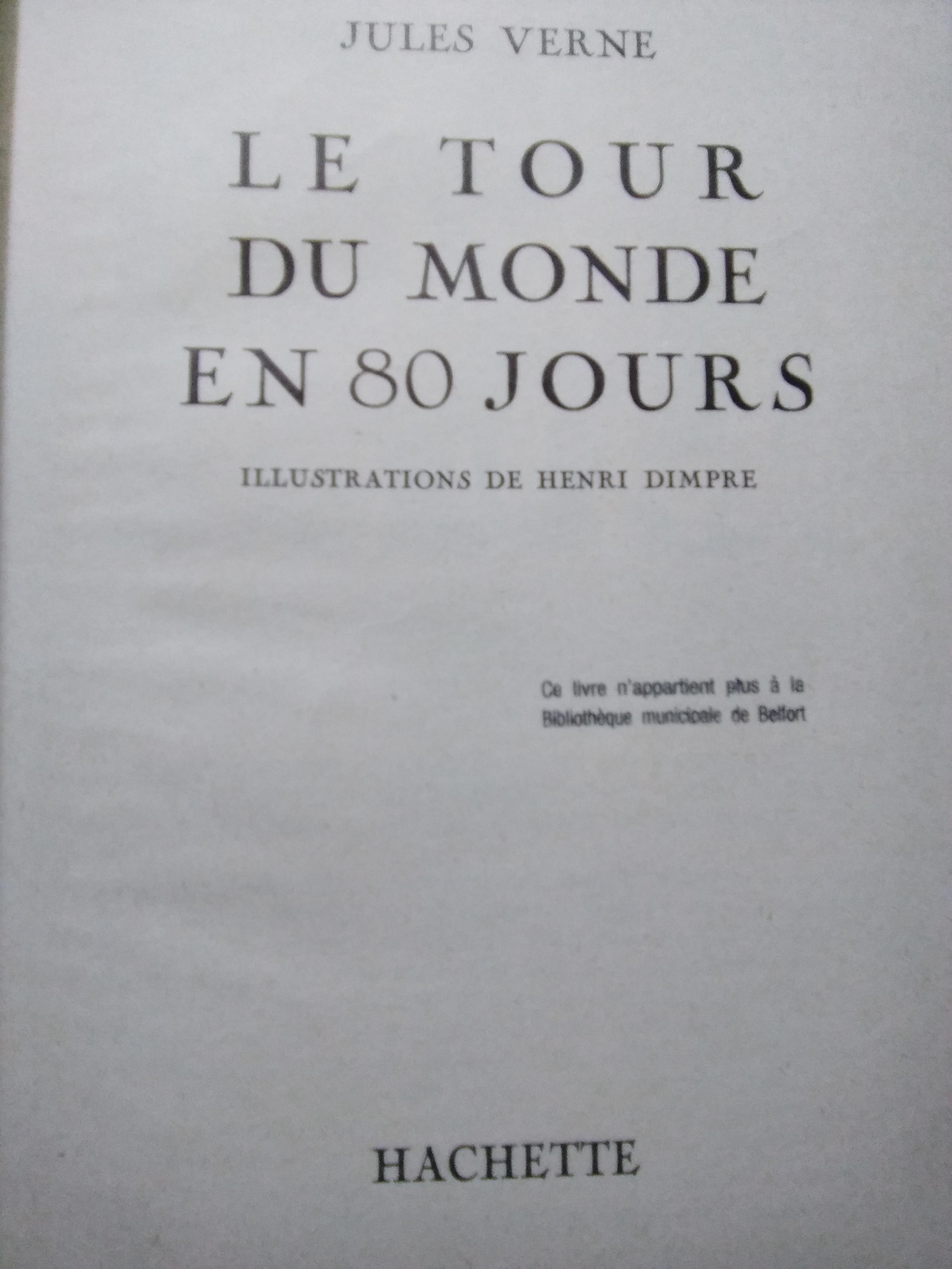 troc de troc livre jules verne, bon état image 1